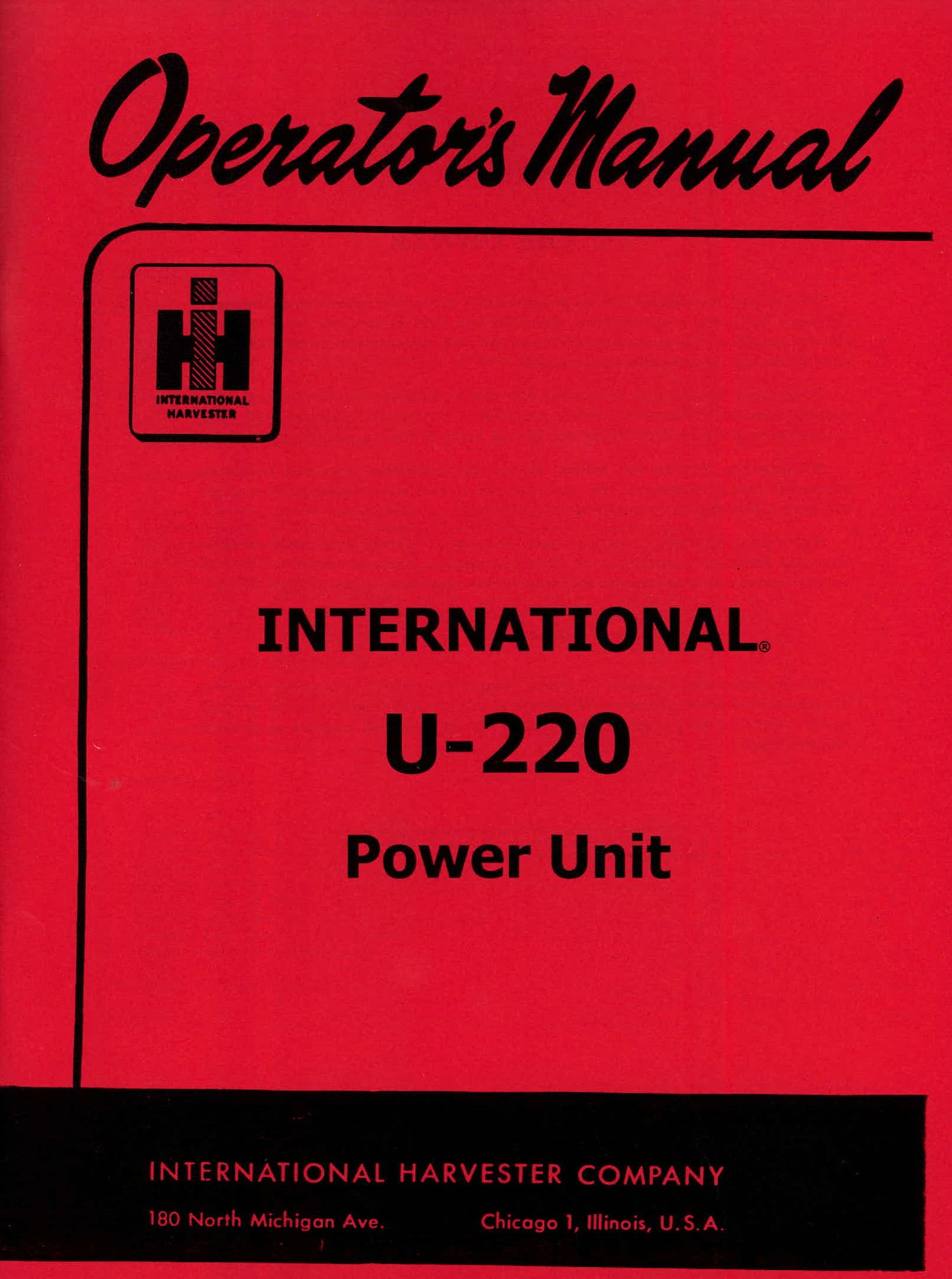 BB-1013249 Binder Books IH MANUALS & DECALS
