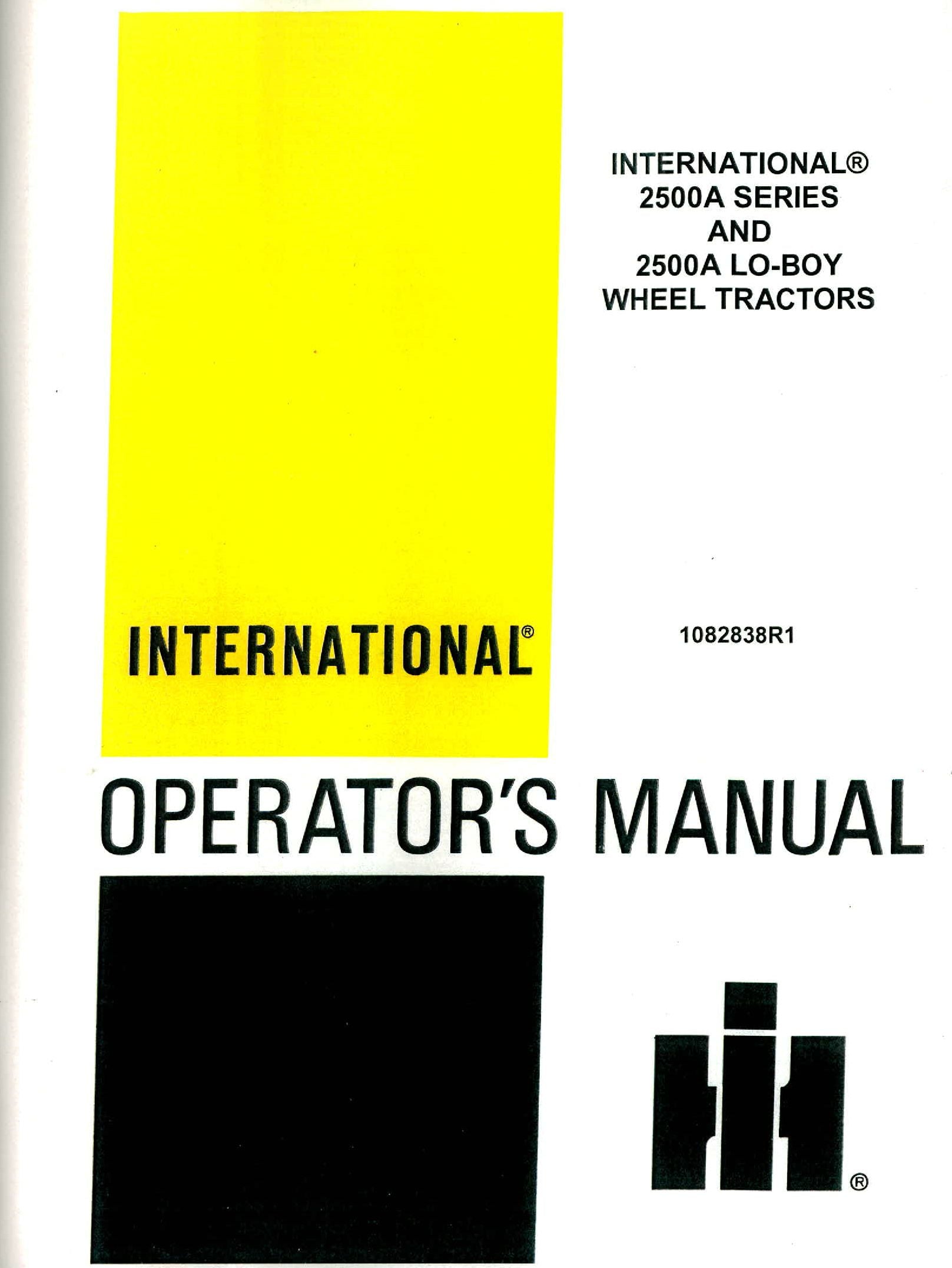 BB-1082838 Binder Books IH MANUALS & DECALS