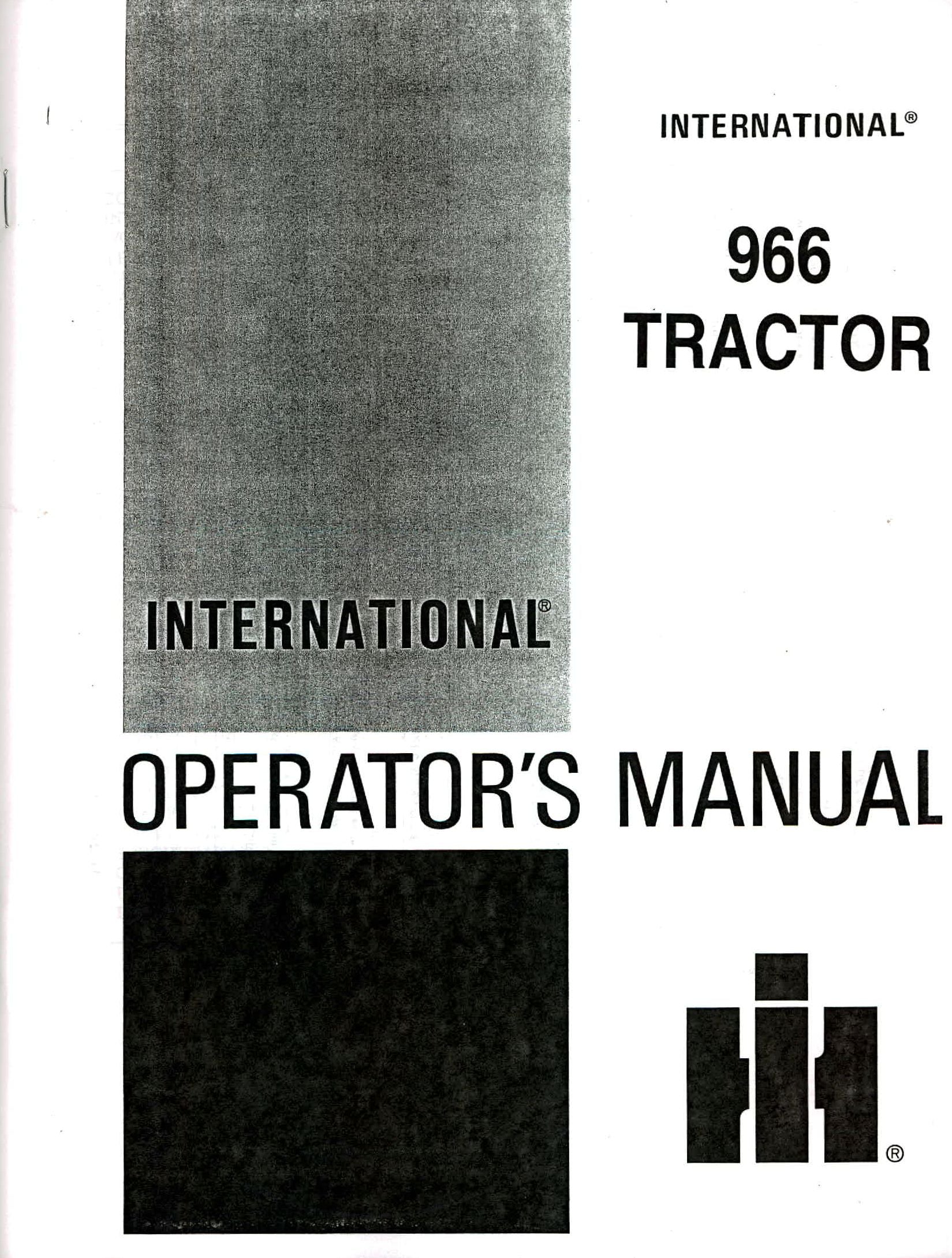 BB-1082944 Binder Books IH MANUALS & DECALS