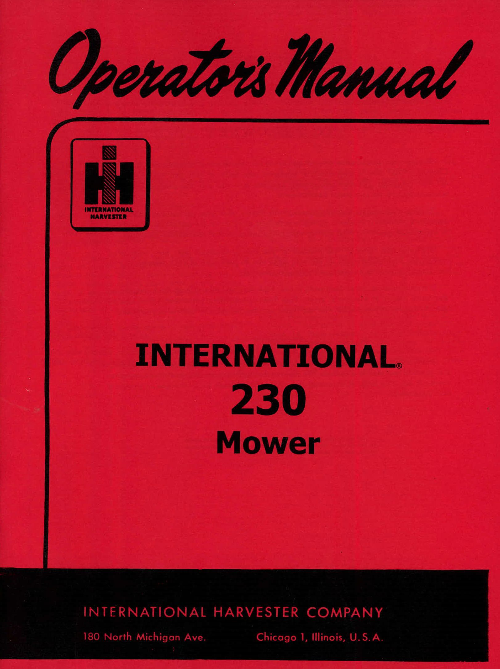 BB-1083751 Binder Books IH MANUALS & DECALS