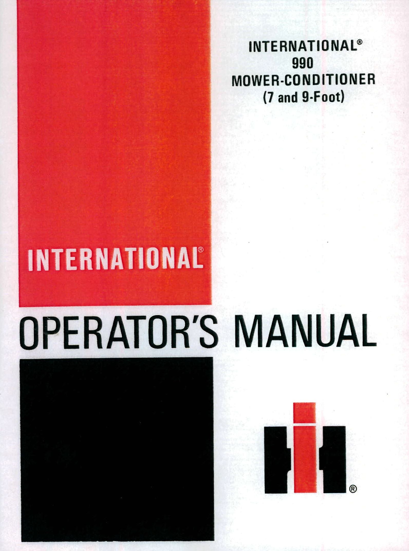 BB-1083800 Binder Books IH MANUALS & DECALS