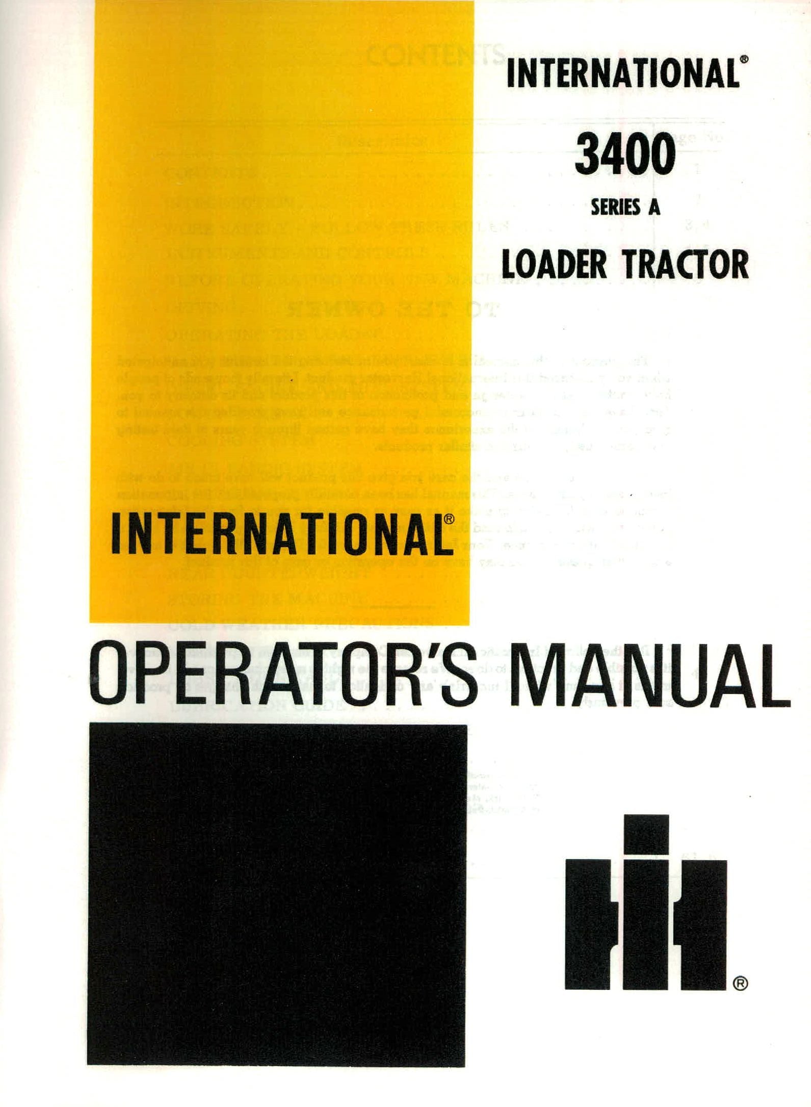 BB-1084119 Binder Books IH MANUALS & DECALS