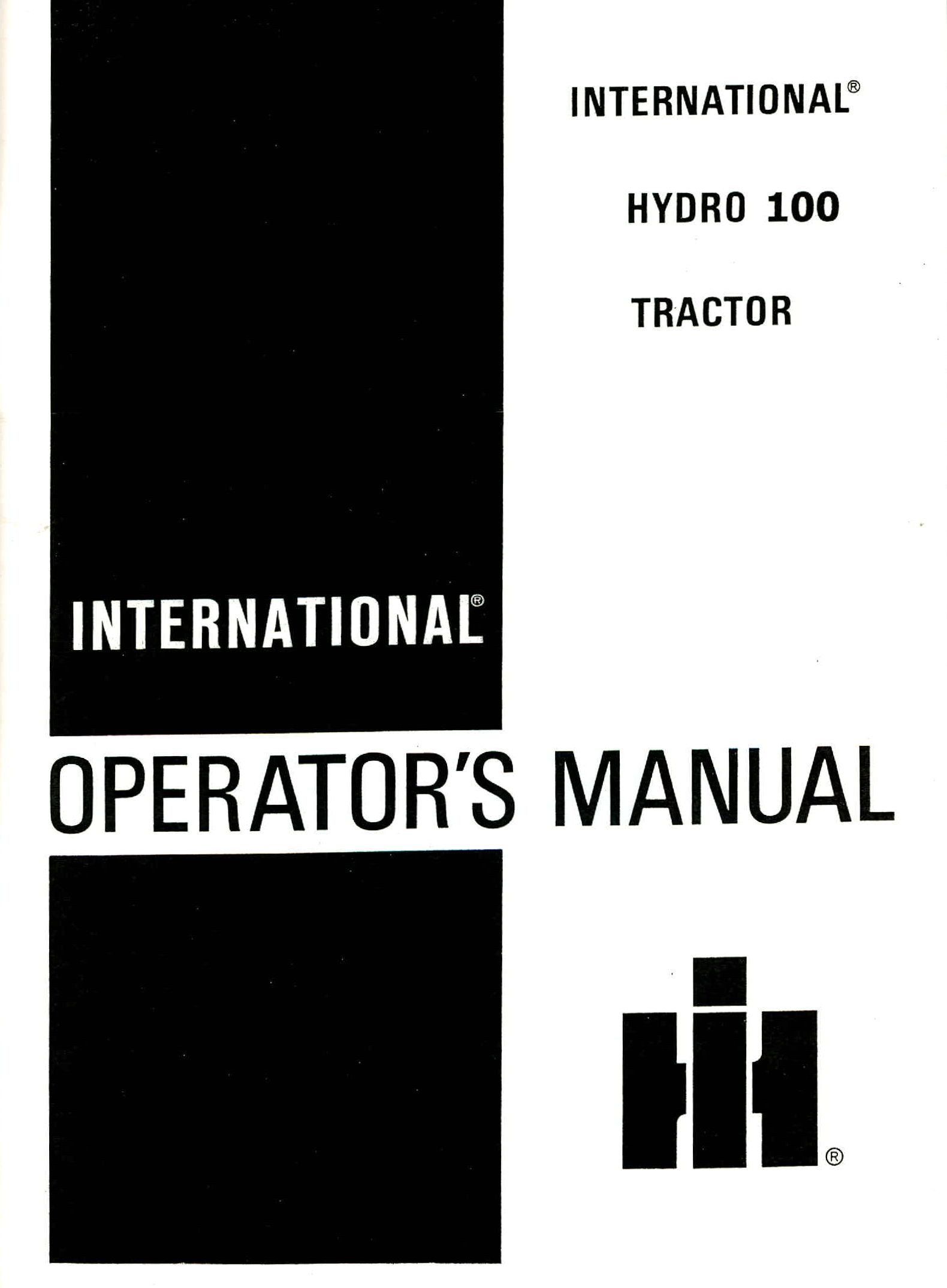 BB-1084273 Binder Books IH MANUALS & DECALS