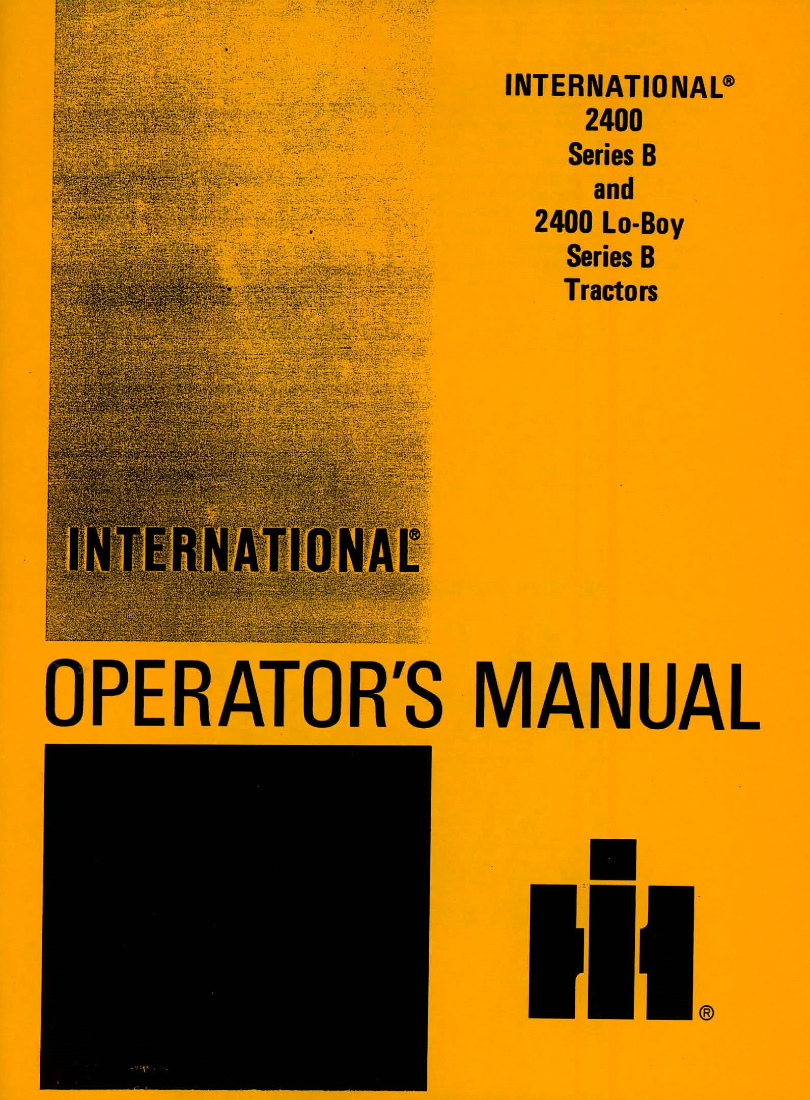 BB-1084365 Binder Books IH MANUALS & DECALS