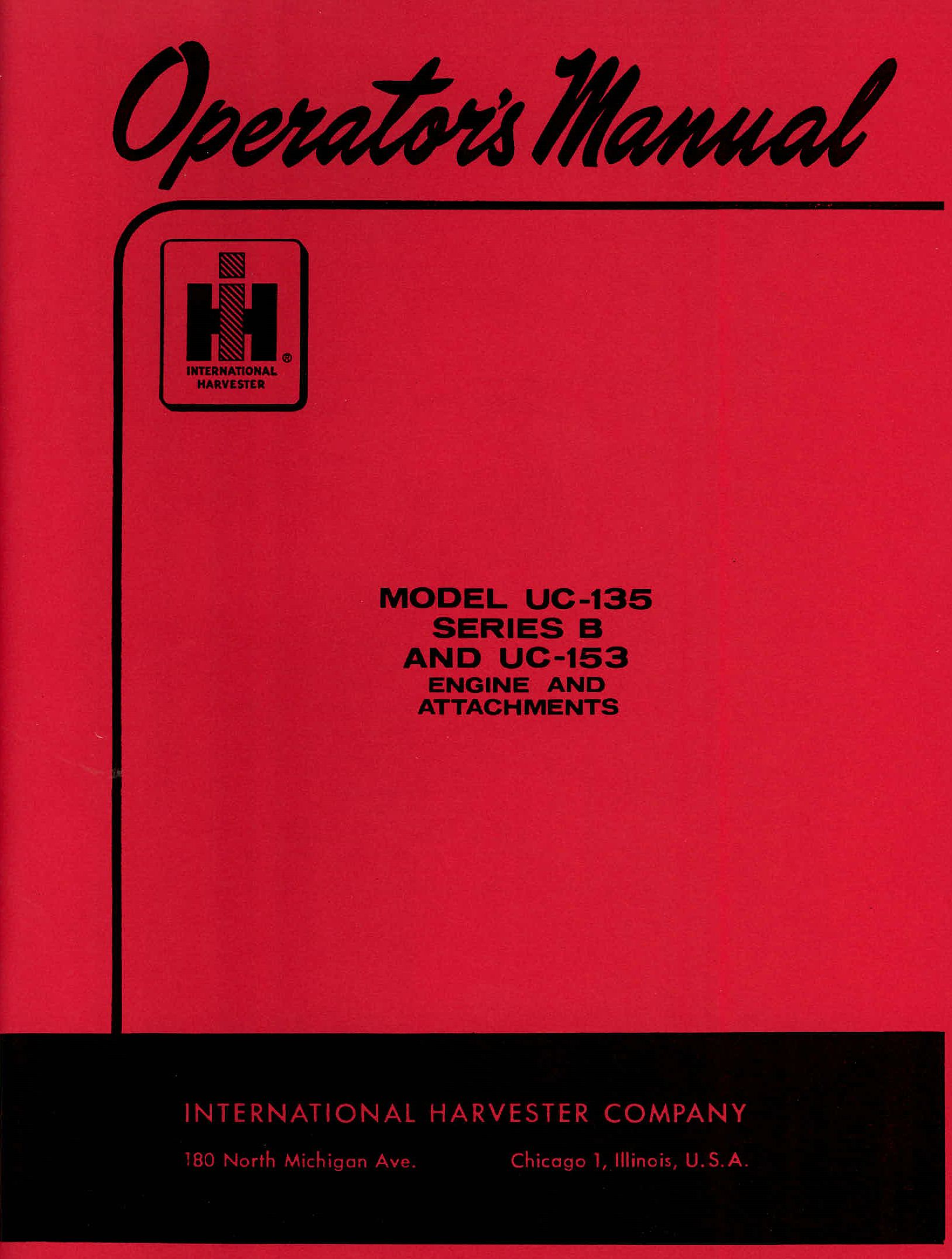 BB-1085057 Binder Books IH MANUALS & DECALS