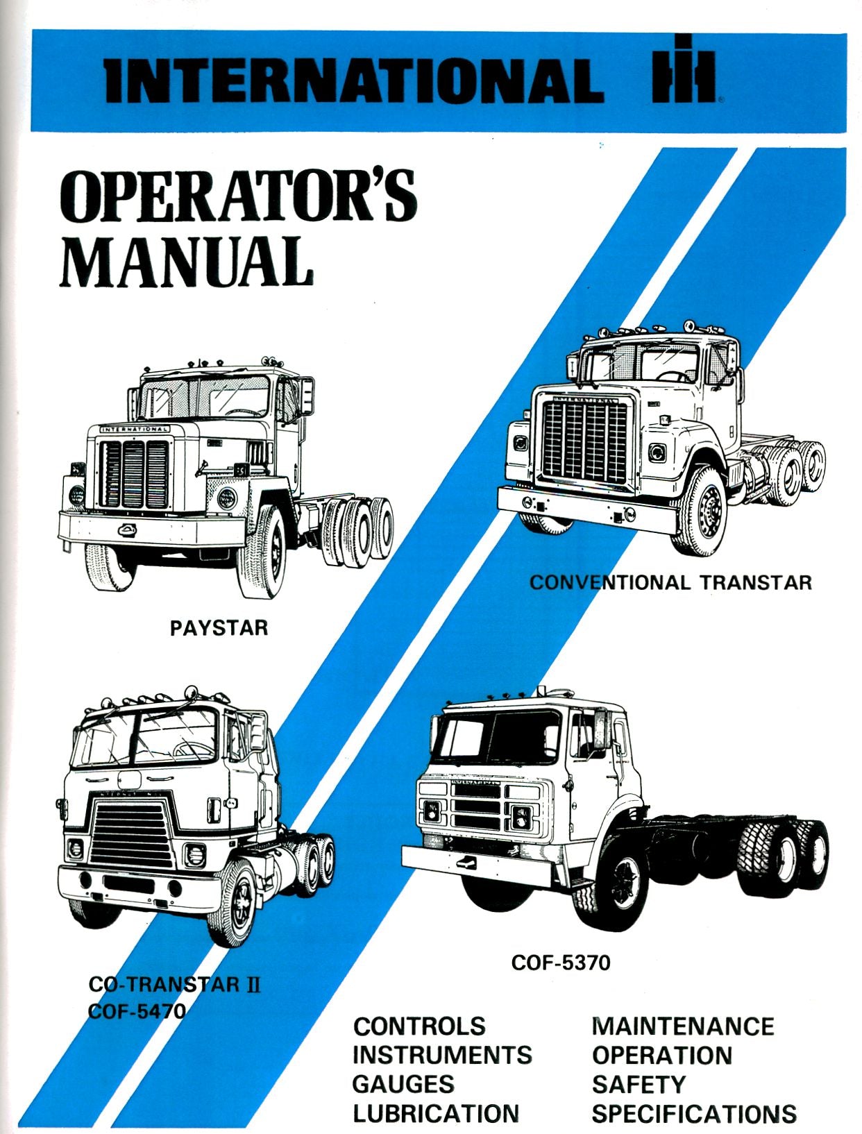 BB-1087010 Binder Books IH MANUALS & DECALS