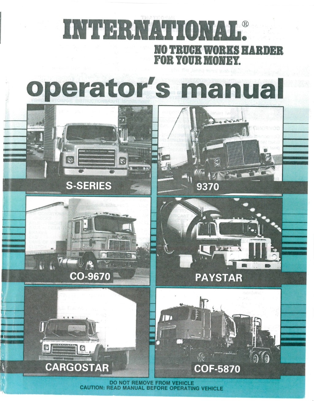 BB-1087403R1 Binder Books IH MANUALS & DECALS