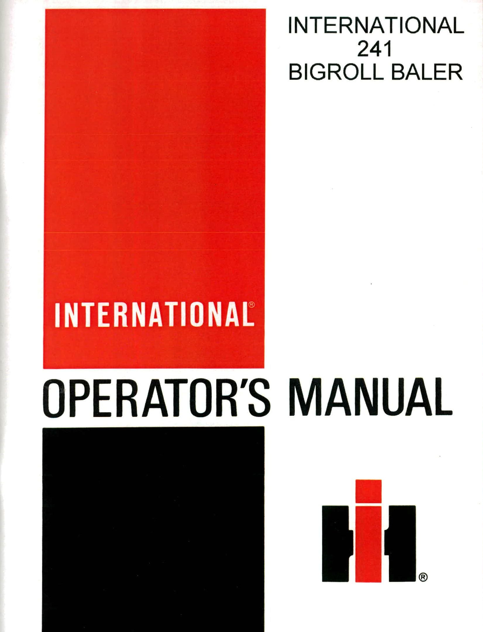 BB-1095079 Binder Books IH MANUALS & DECALS