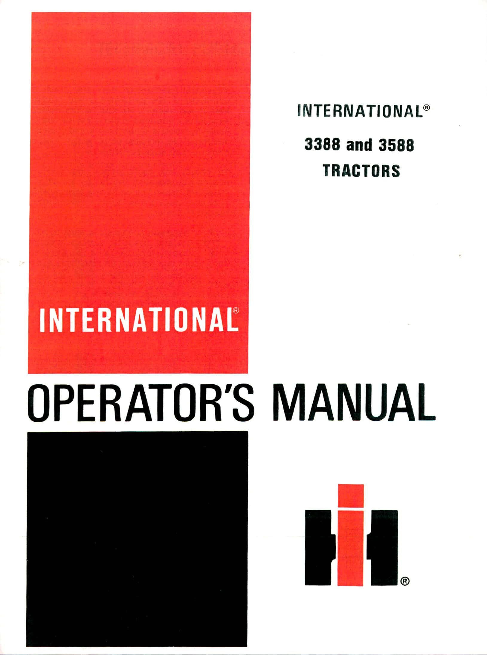 BB-1096188 Binder Books IH MANUALS & DECALS