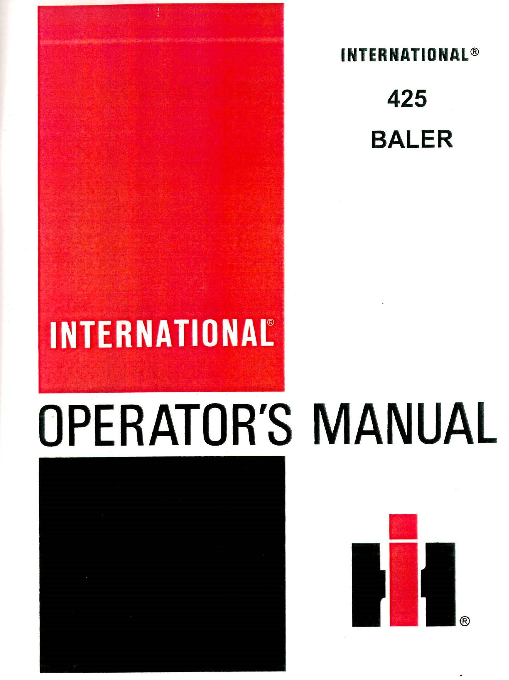 BB-1135044 Binder Books IH MANUALS & DECALS