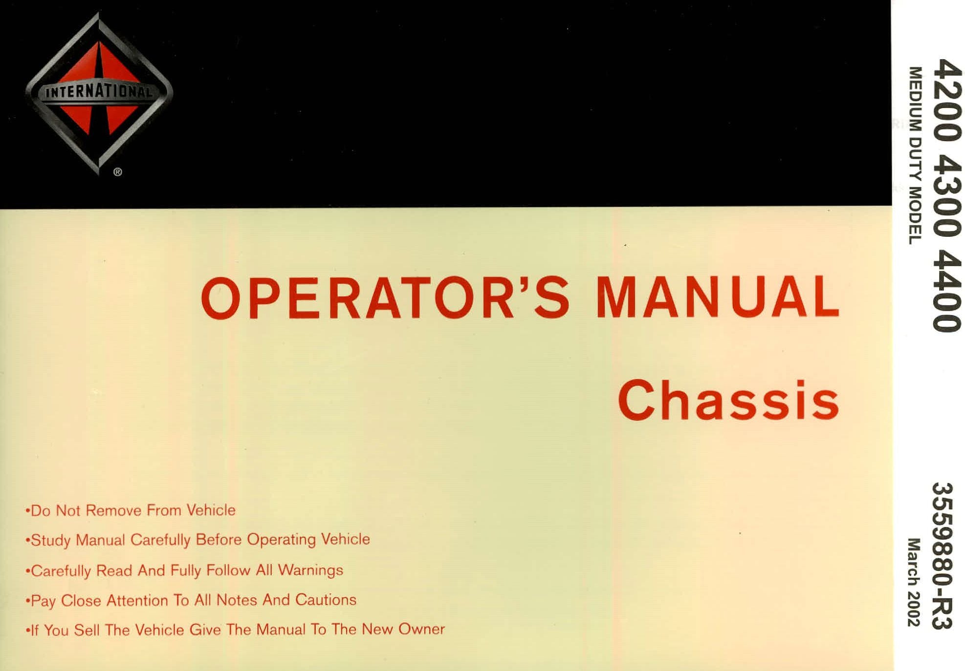 BB-3559880R3 Binder Books IH MANUALS & DECALS