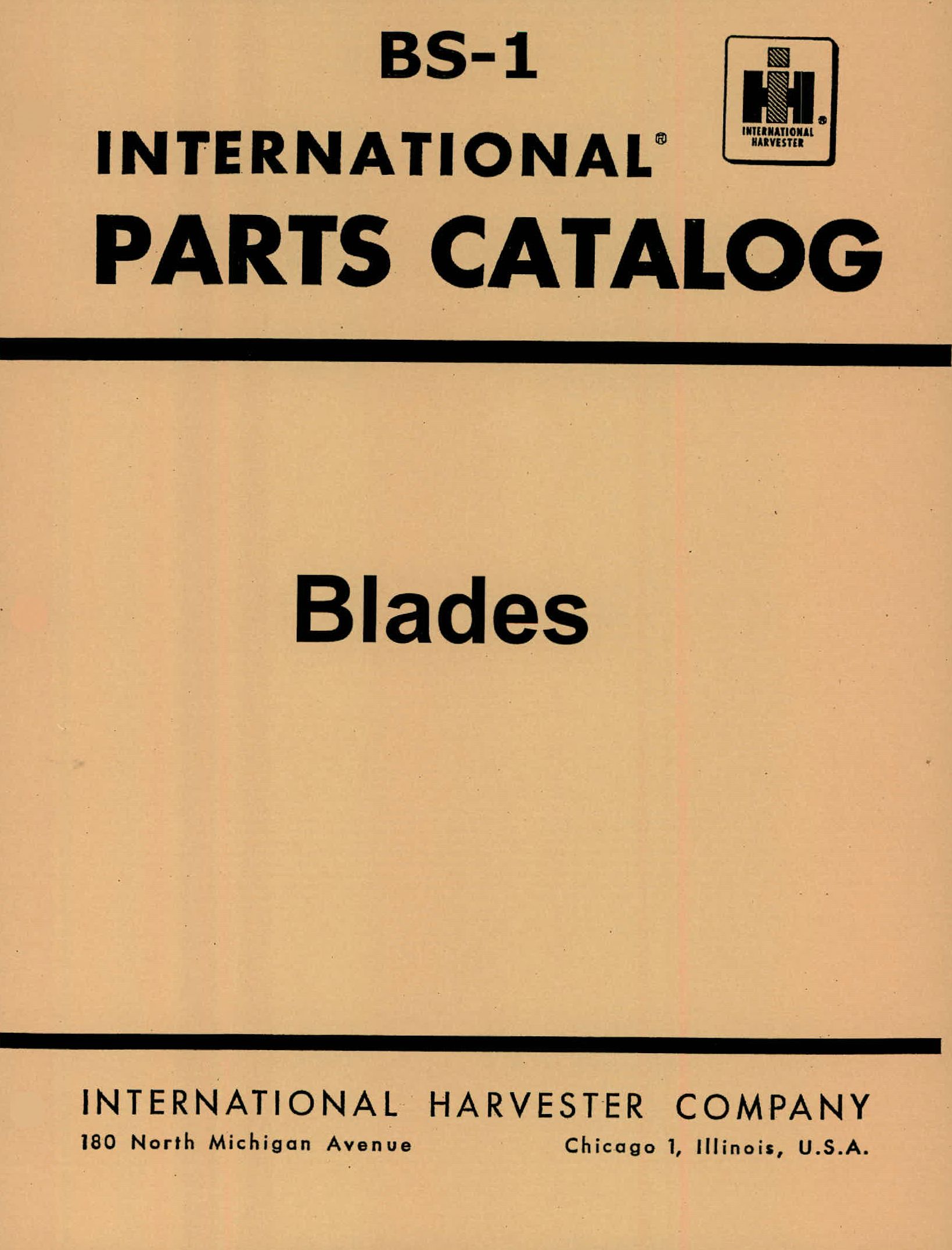 BB-BS-1 Binder Books IH MANUALS & DECALS