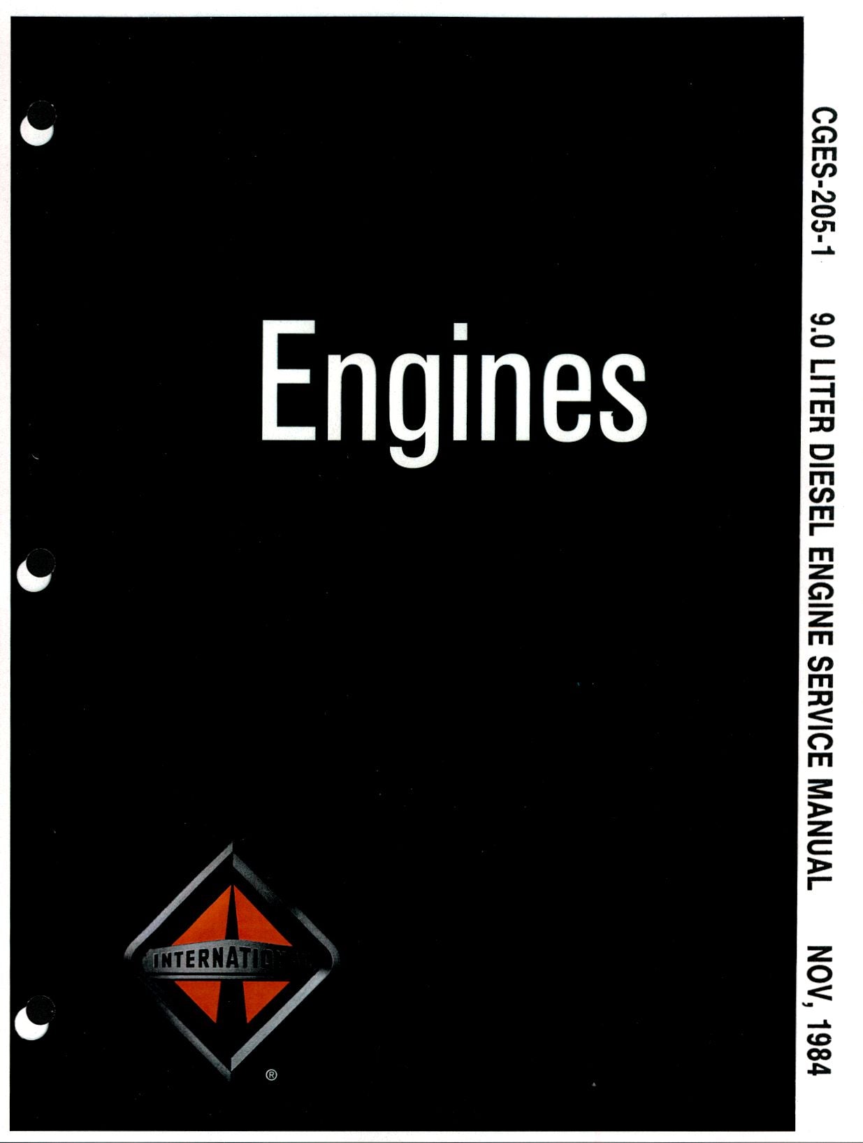 BB-CGES-205-1 Binder Books IH MANUALS & DECALS