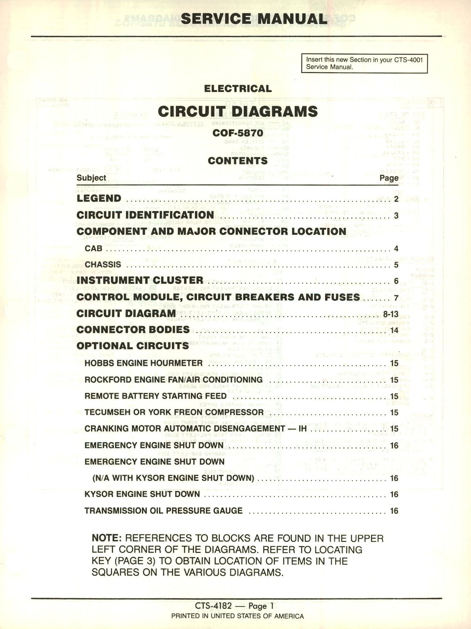 BB-CTS-4182 Binder Books IH MANUALS & DECALS