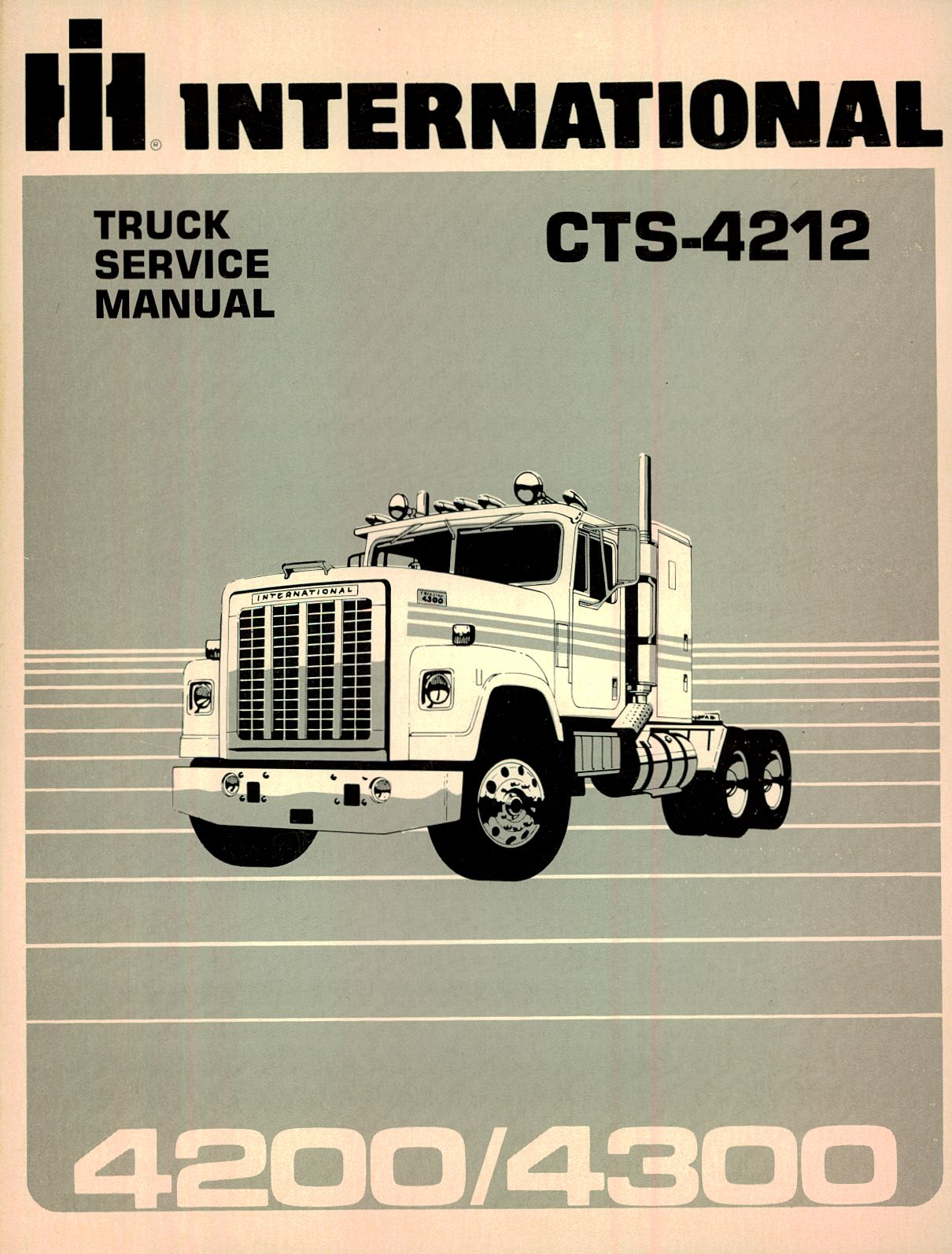 BB-CTS-4212 Binder Books IH MANUALS & DECALS