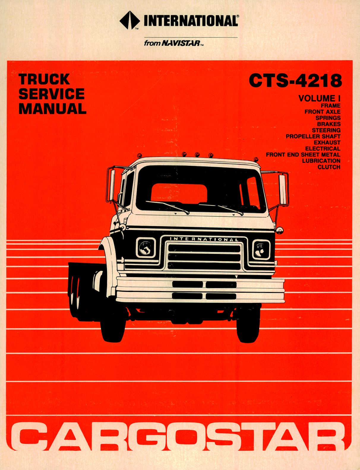 BB-CTS-4218 Binder Books IH MANUALS & DECALS