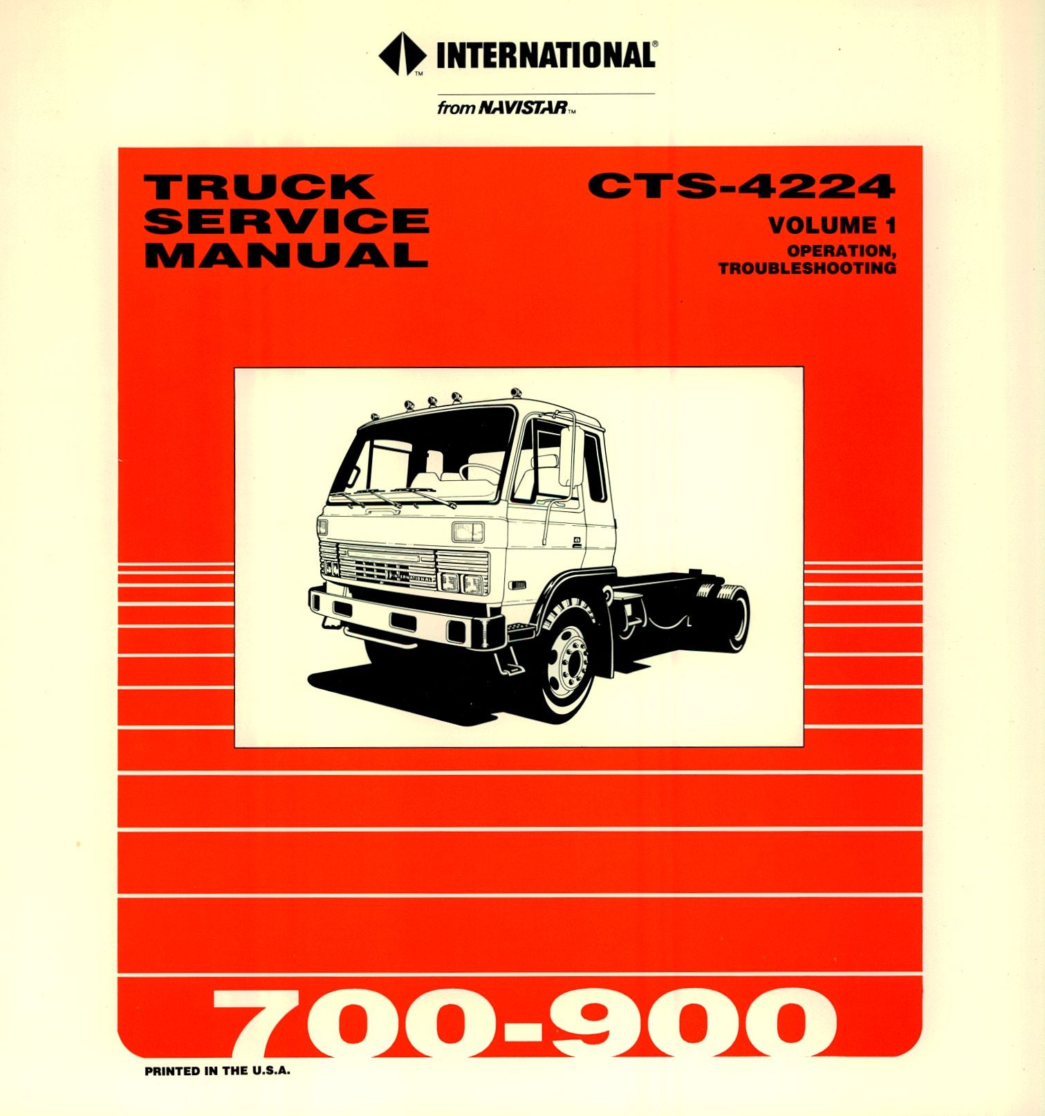 BB-CTS-4224 Binder Books IH MANUALS & DECALS