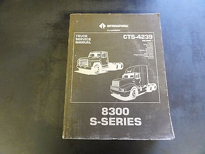 Service Manual for 1988 International S-Series and 1987-88 Model 8300 Truck