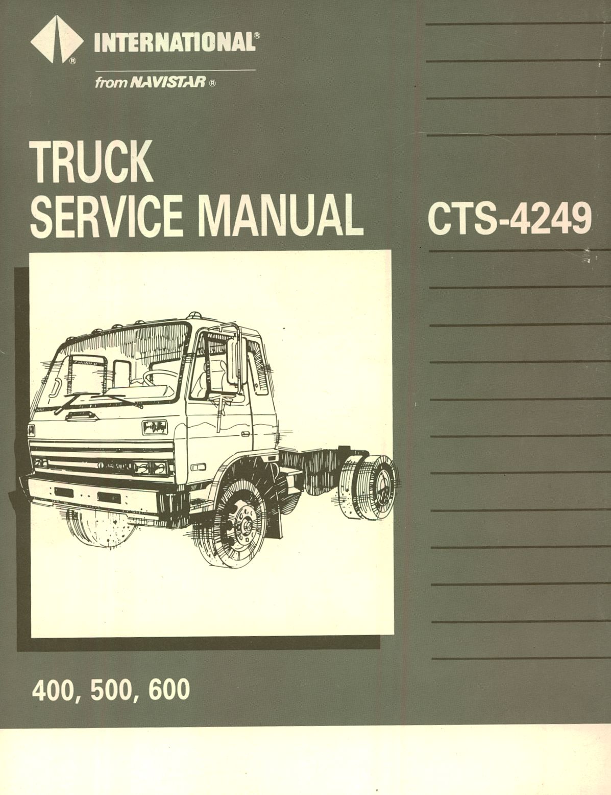 BB-CTS-4249 Binder Books IH MANUALS & DECALS