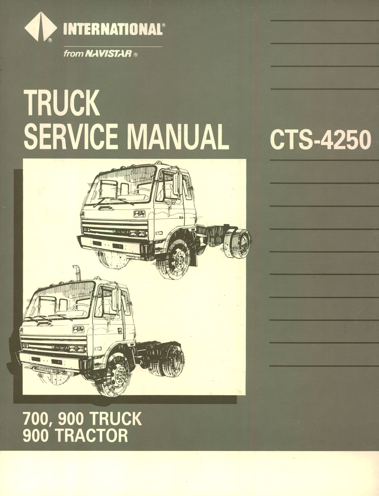 BB-CTS-4250 Binder Books IH MANUALS & DECALS