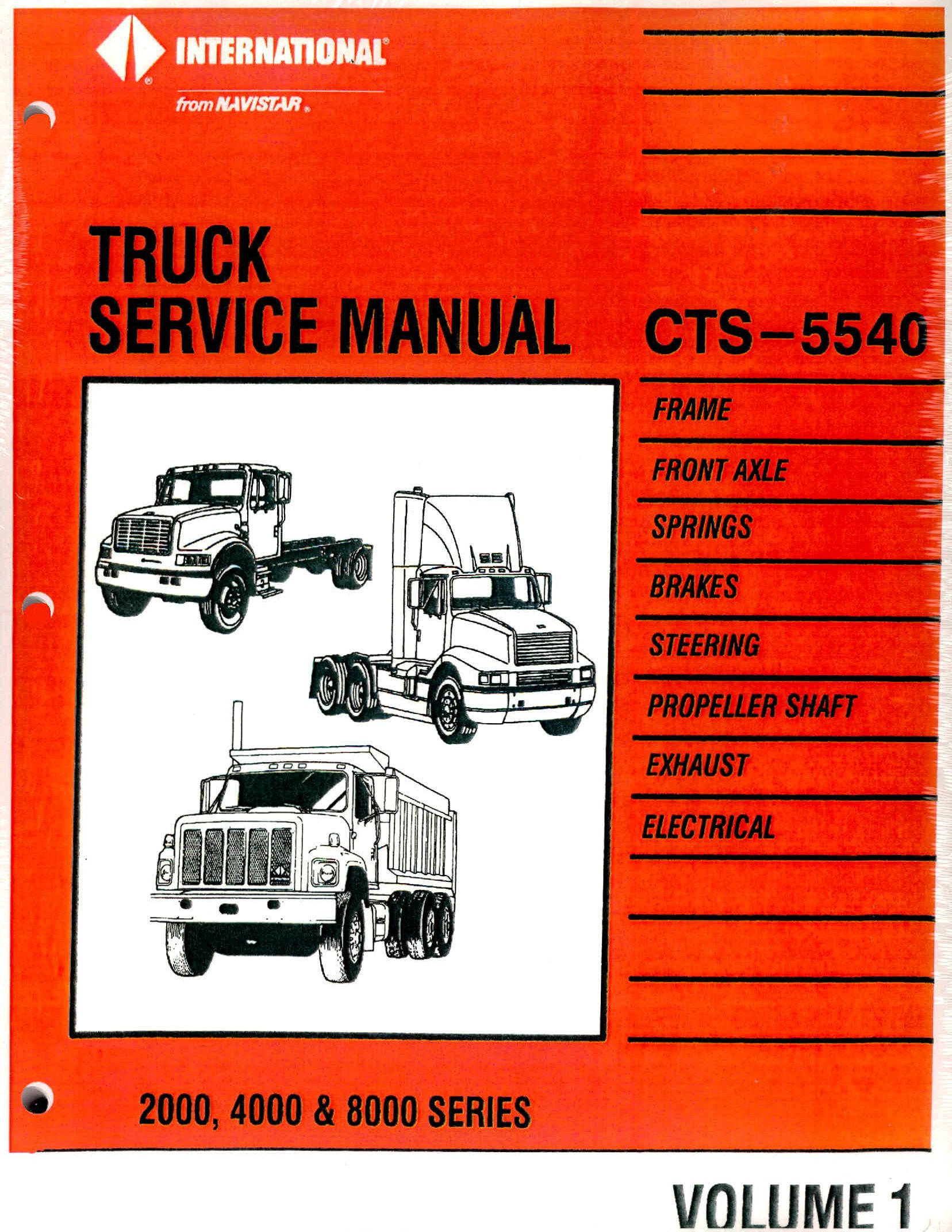 BB-CTS-5540 Binder Books IH MANUALS & DECALS