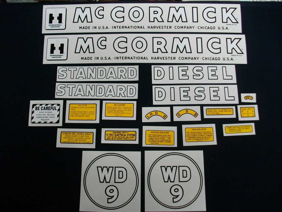 BB-DS-IH-MWD9 Binder Books IH MANUALS & DECALS
