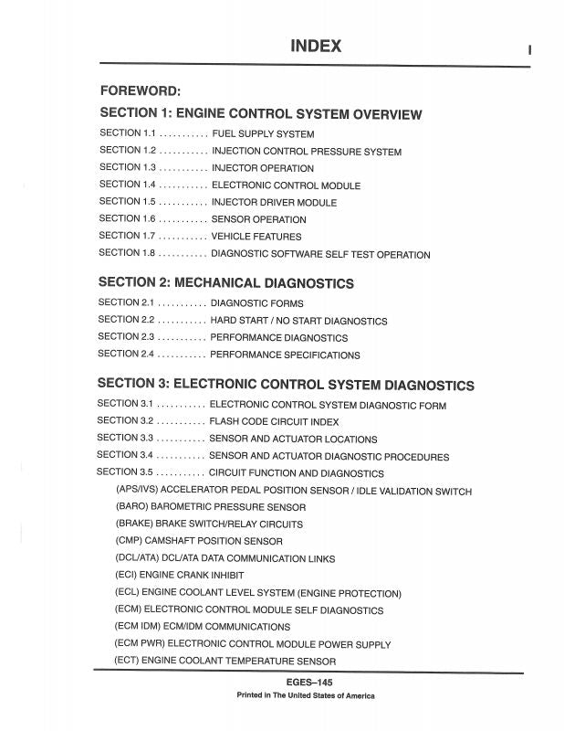 Engine Diagnostics for International® DT 466E and 530E Diesel Engine