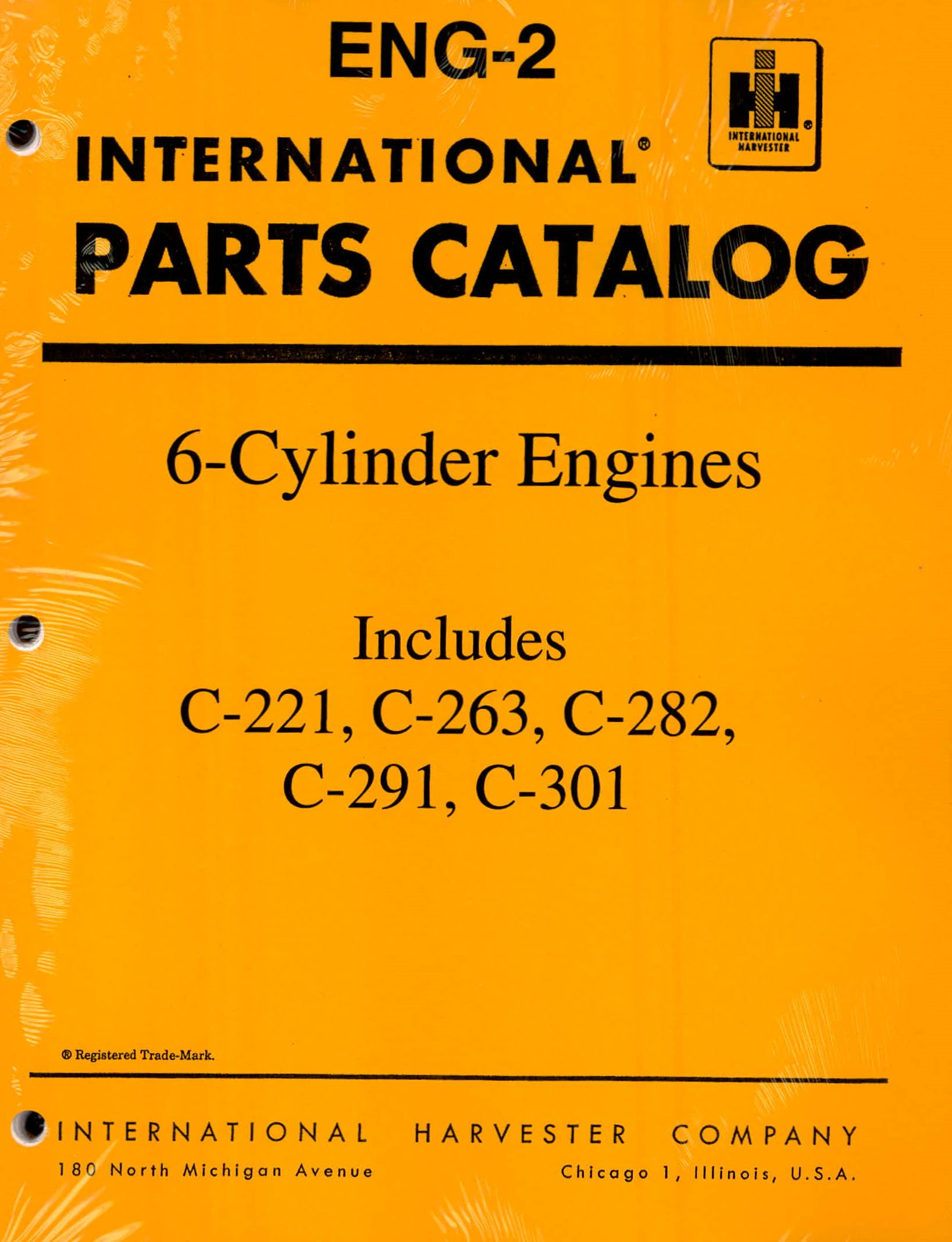 BB-ENG-2 Binder Books IH MANUALS & DECALS