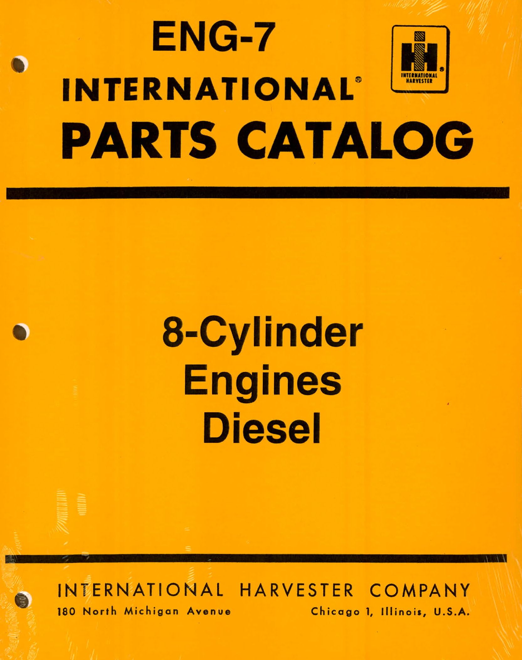 BB-ENG-7 Binder Books IH MANUALS & DECALS