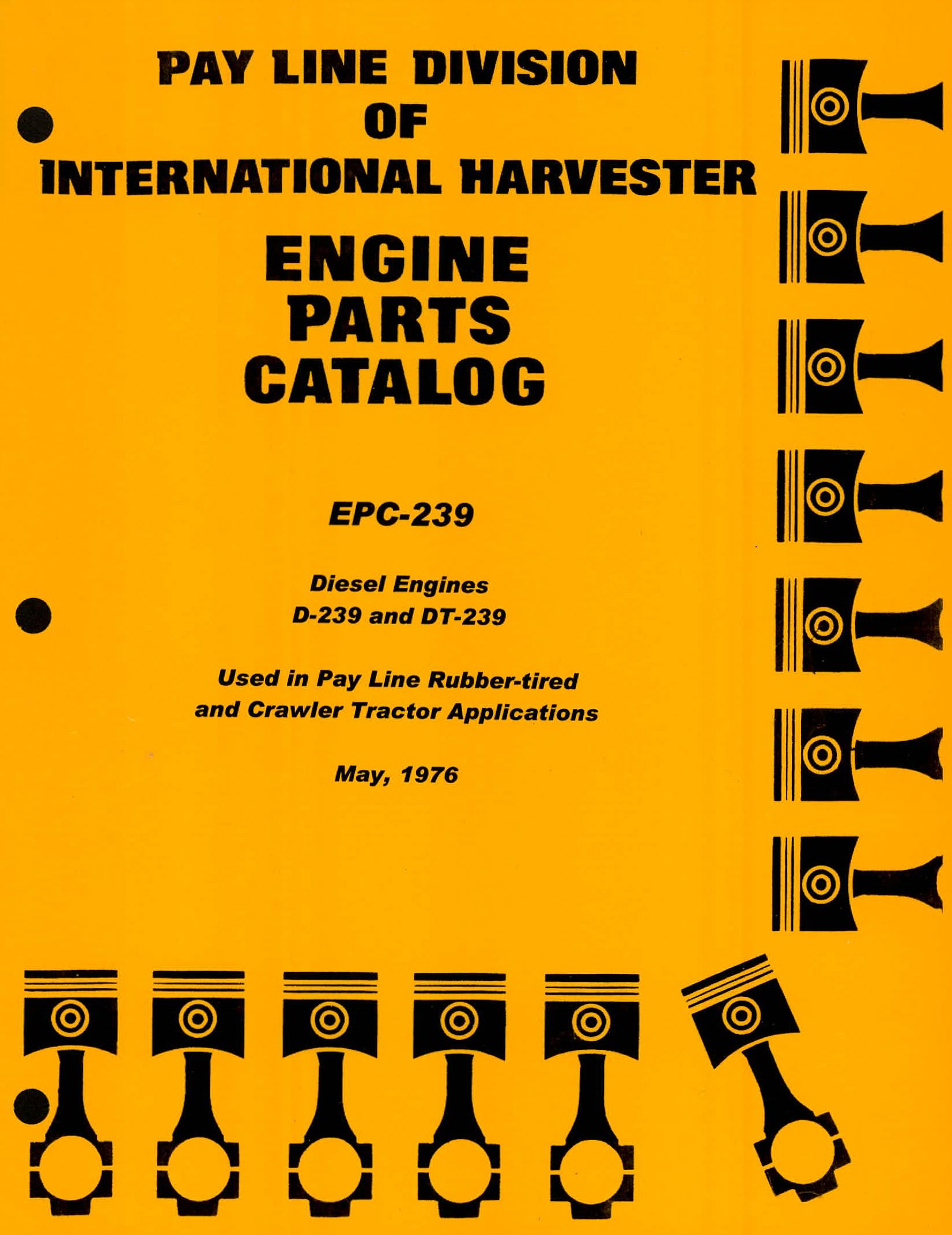 BB-EPC-239 Binder Books IH MANUALS & DECALS