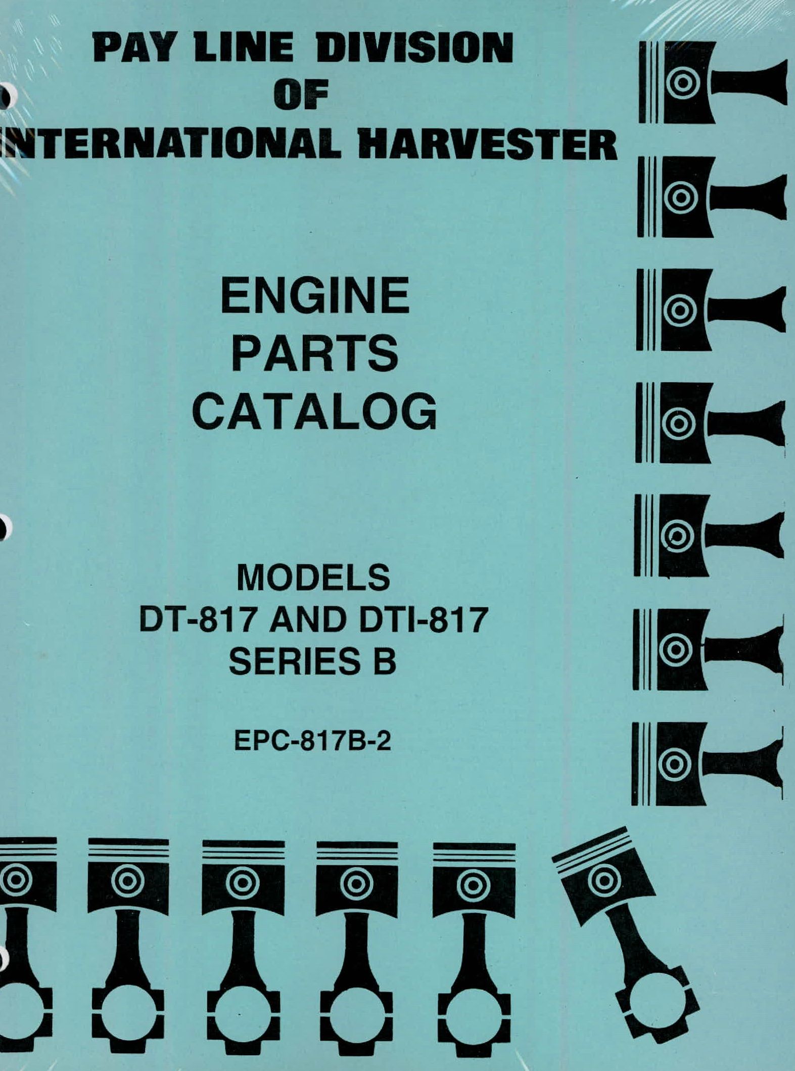 BB-EPC-817B-2 Binder Books IH MANUALS & DECALS