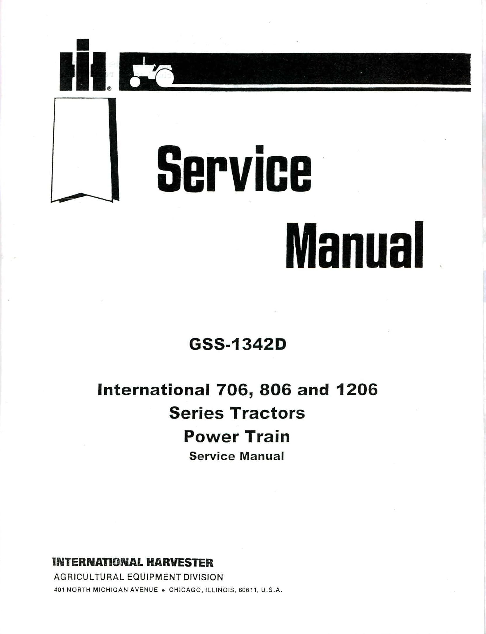 BB-GSS-1342D Binder Books IH MANUALS & DECALS