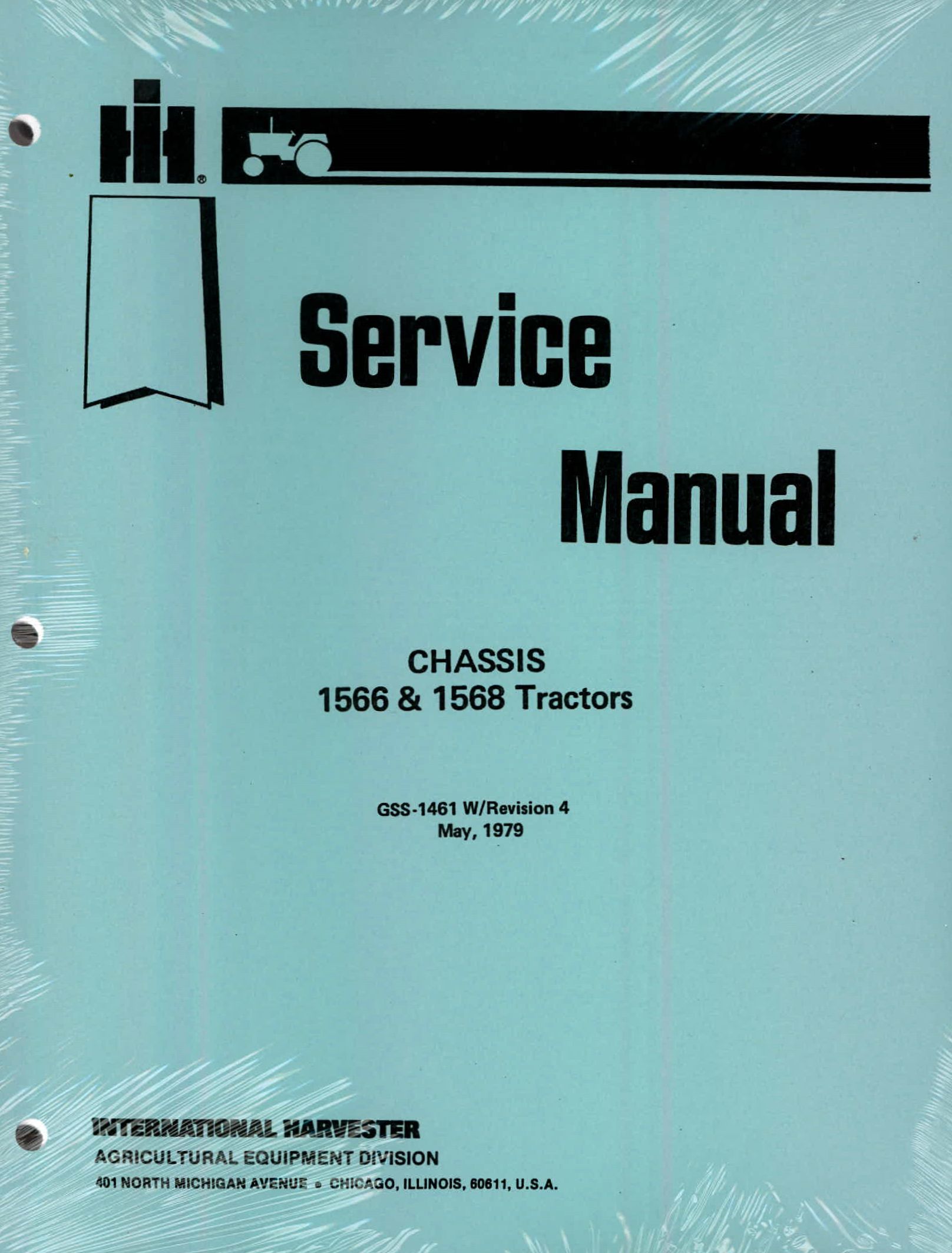 BB-GSS-1461 Binder Books IH MANUALS & DECALS