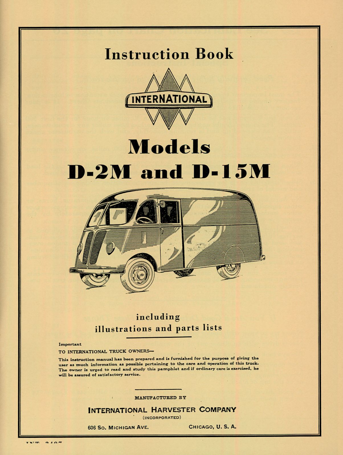 BB-INT-3497 Binder Books IH MANUALS & DECALS