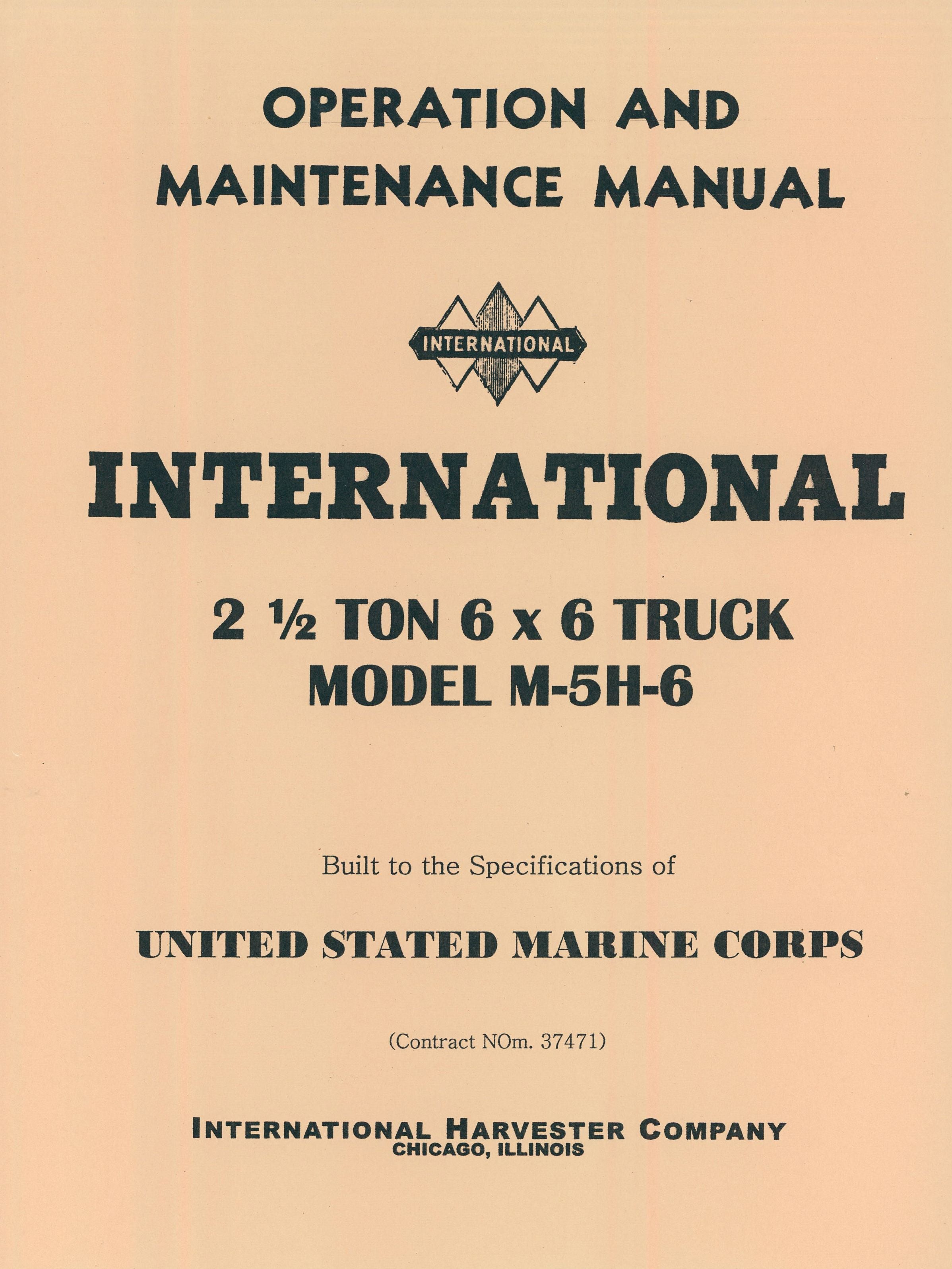 BB-INT-3662 Binder Books IH MANUALS & DECALS