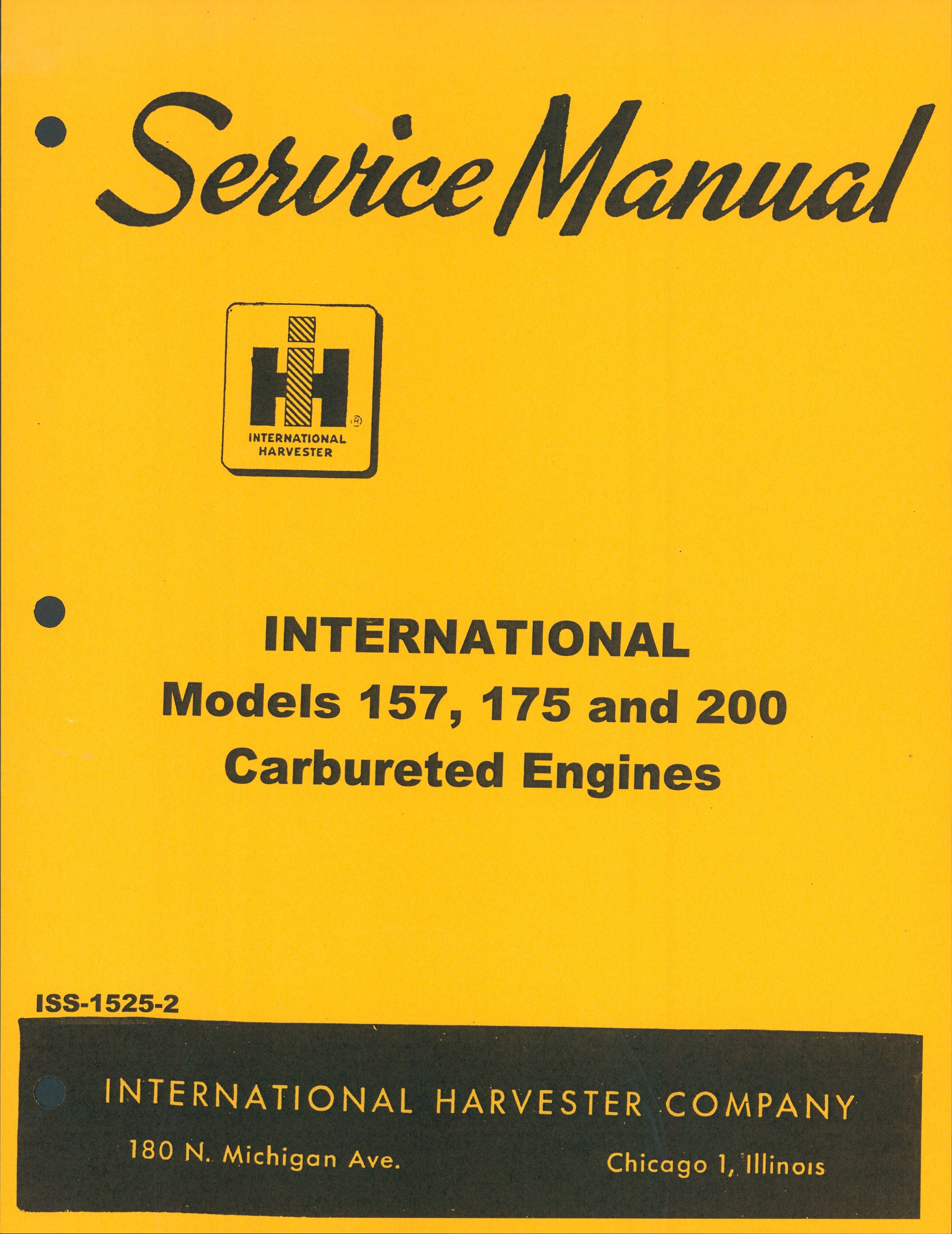 BB-ISS-1525-2 Binder Books IH MANUALS & DECALS
