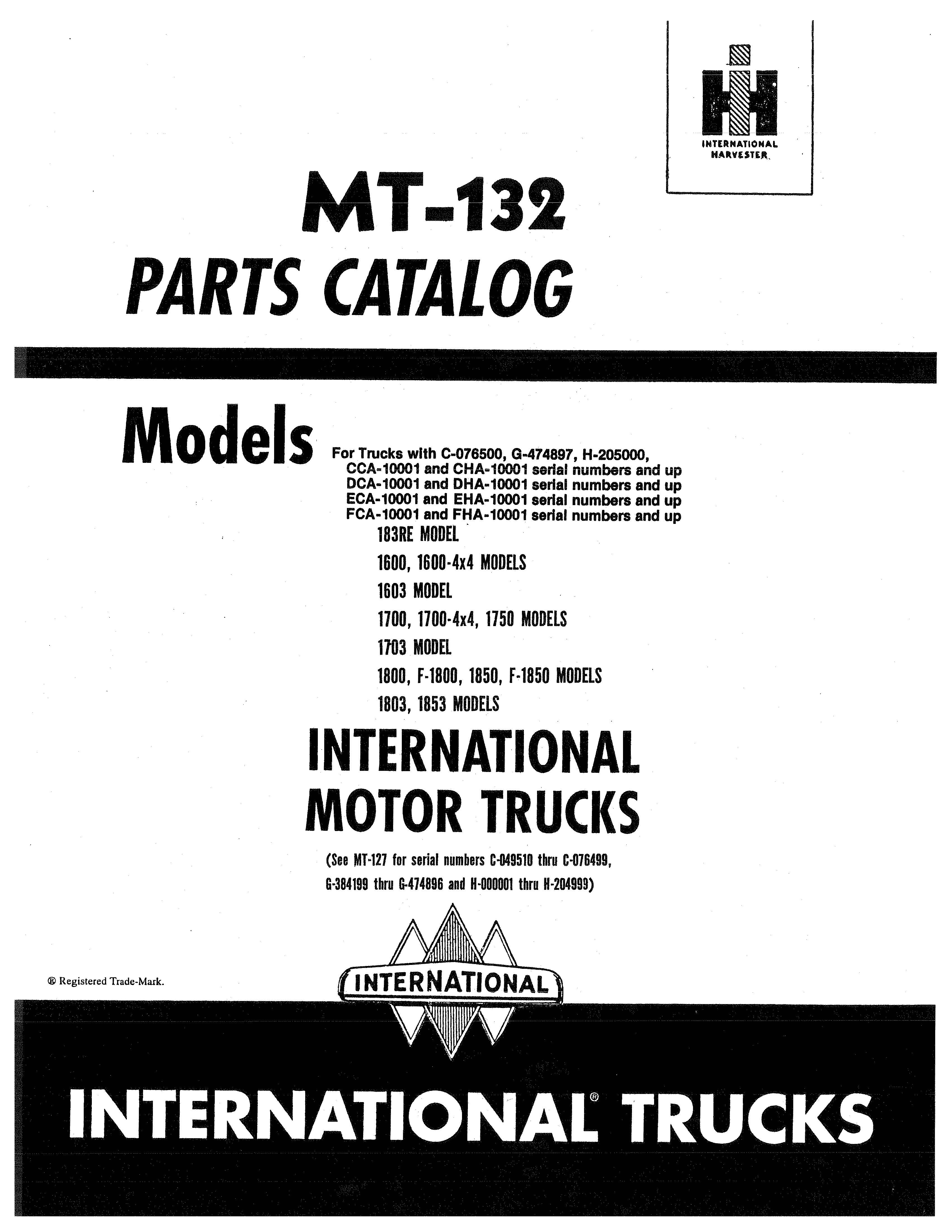 BB-MT-132 Binder Books IH MANUALS & DECALS