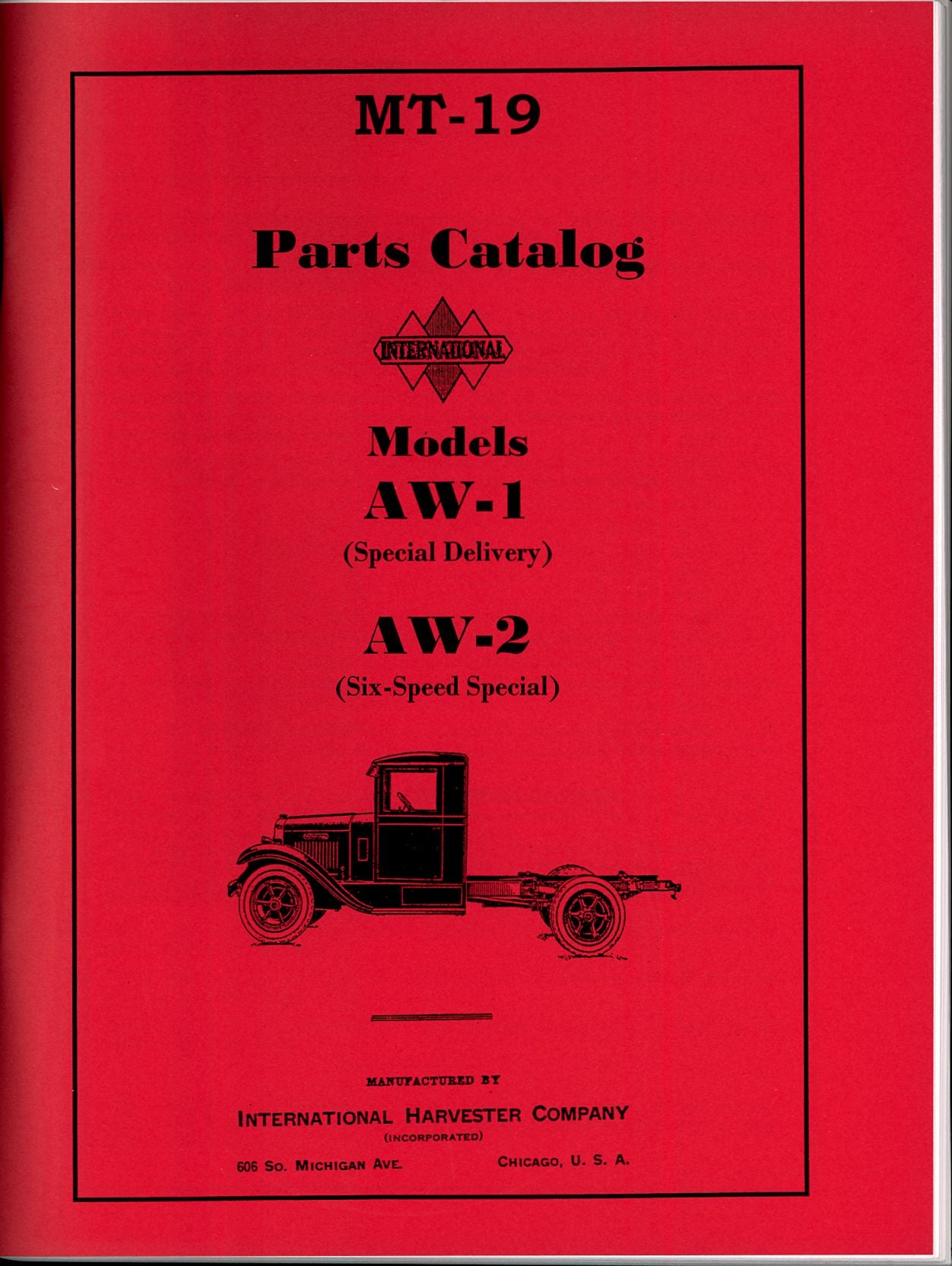 BB-MT-19 Binder Books IH MANUALS & DECALS