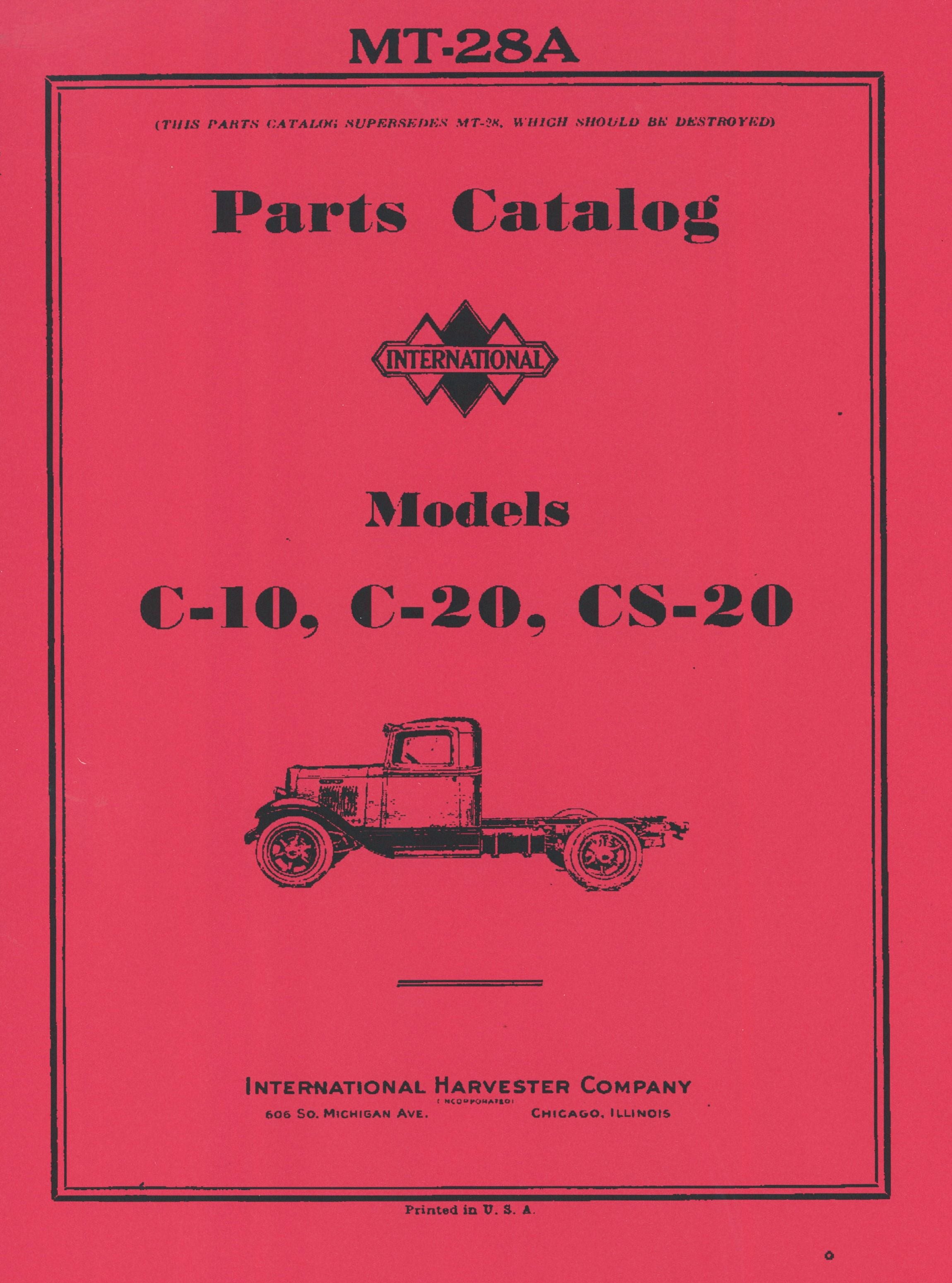 BB-MT-28A Binder Books IH MANUALS & DECALS