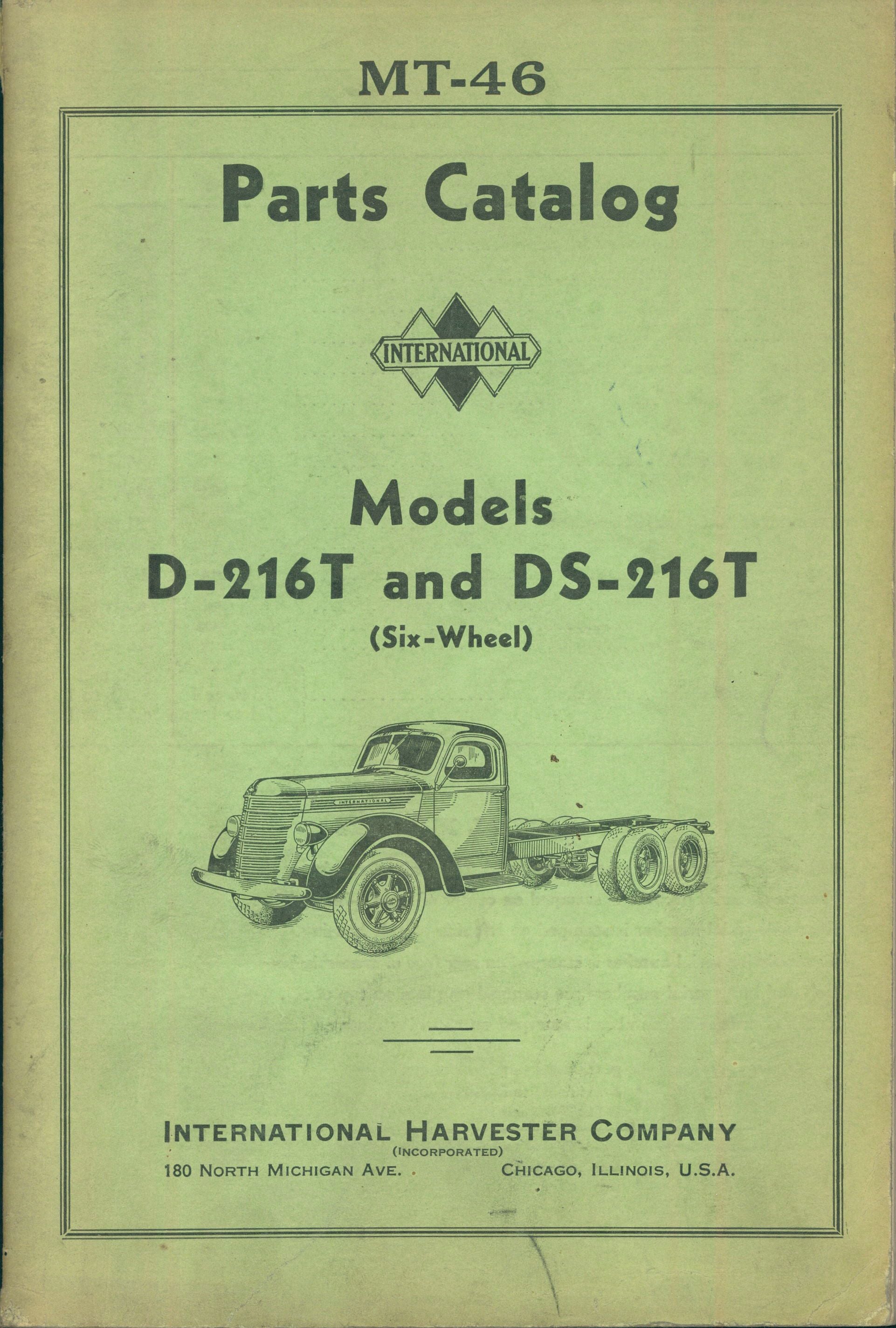 BB-MT-46 Binder Books IH MANUALS & DECALS
