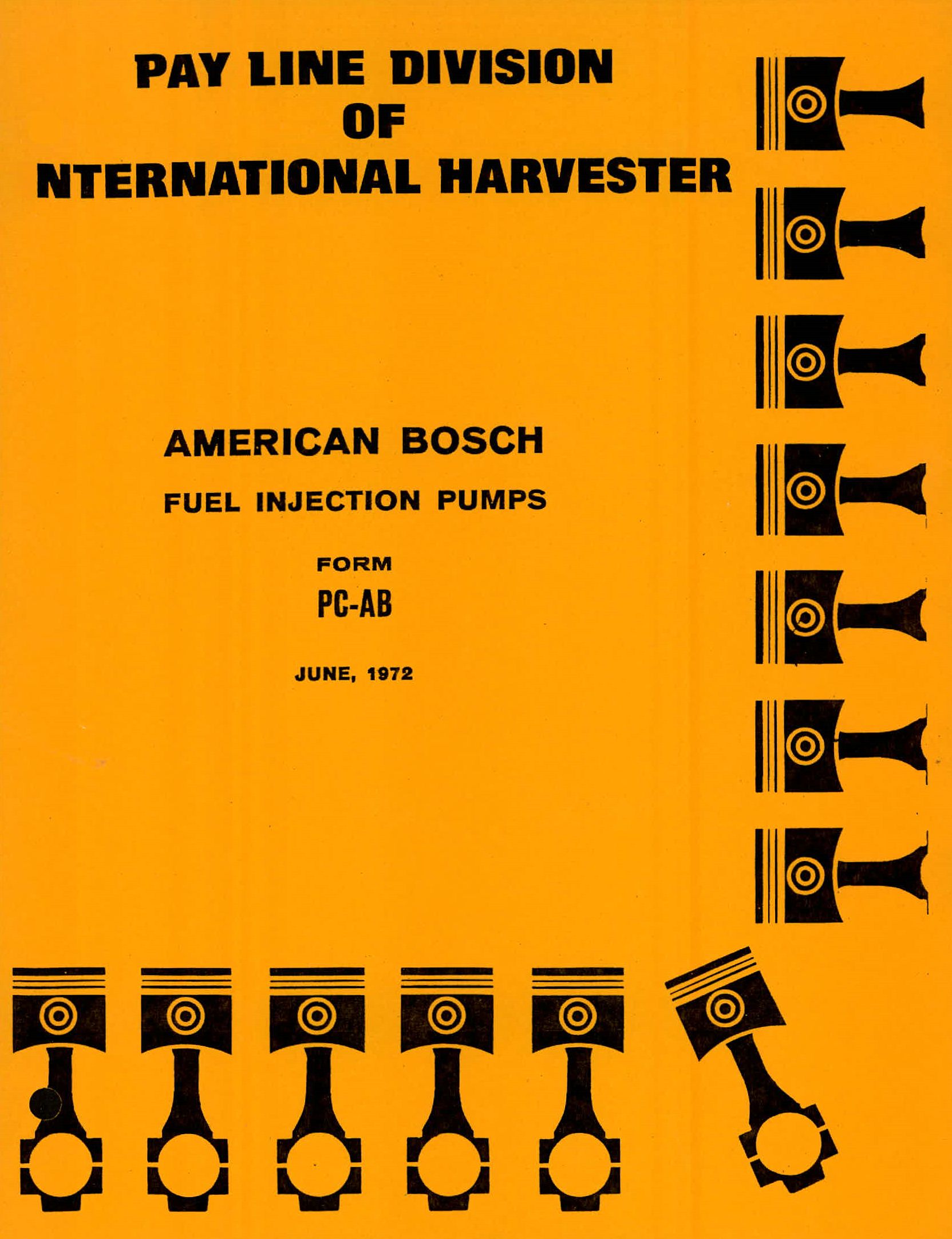 BB-PC-AB Binder Books IH MANUALS & DECALS