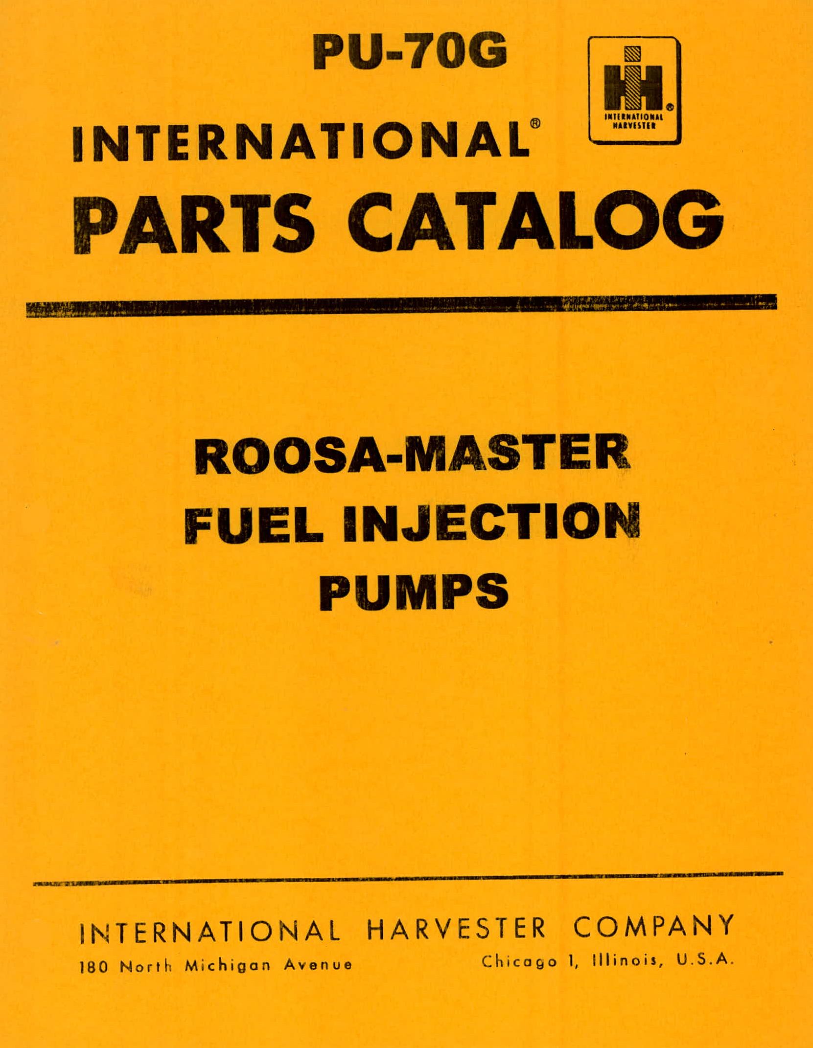 BB-PU-70G Binder Books IH MANUALS & DECALS