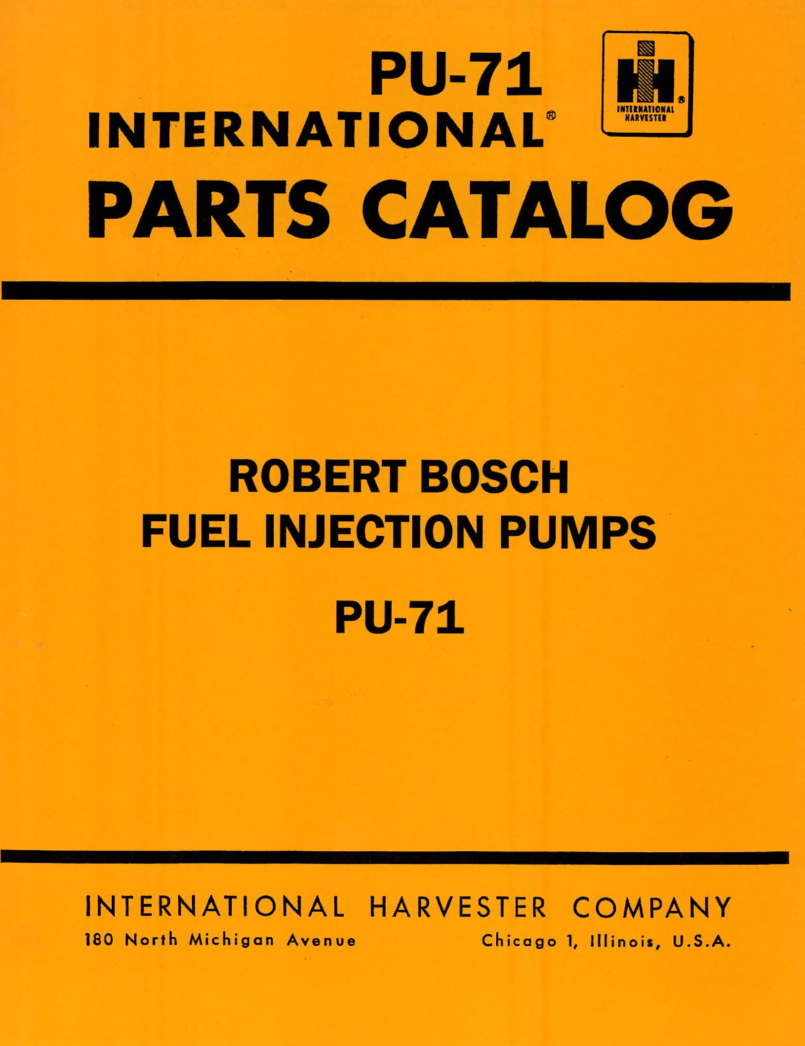BB-PU-71 Binder Books IH MANUALS & DECALS