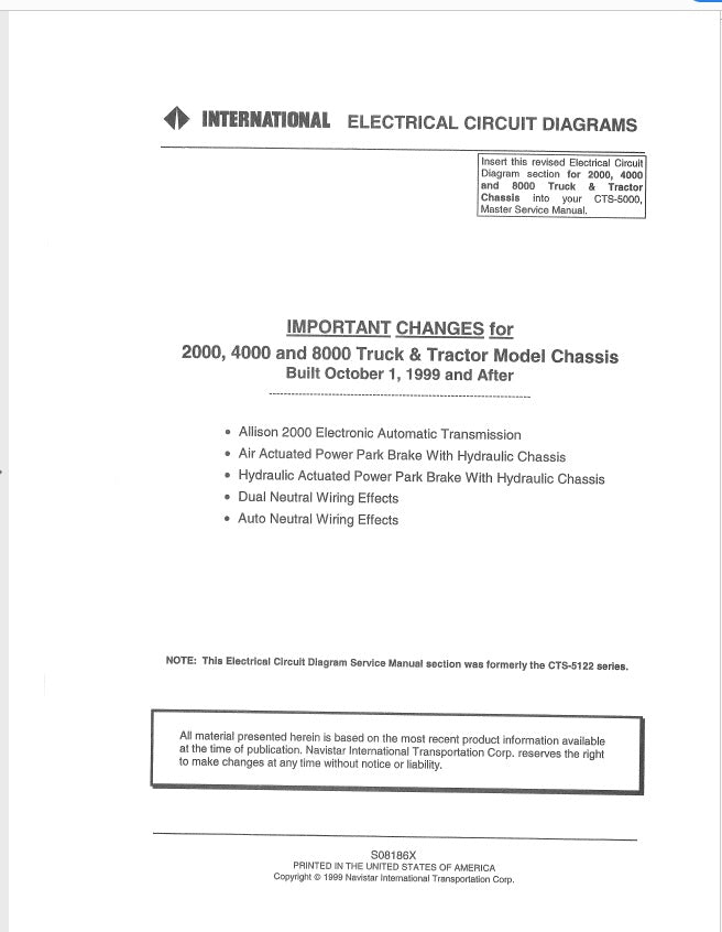 BB-S08186X Binder Books IH MANUALS & DECALS