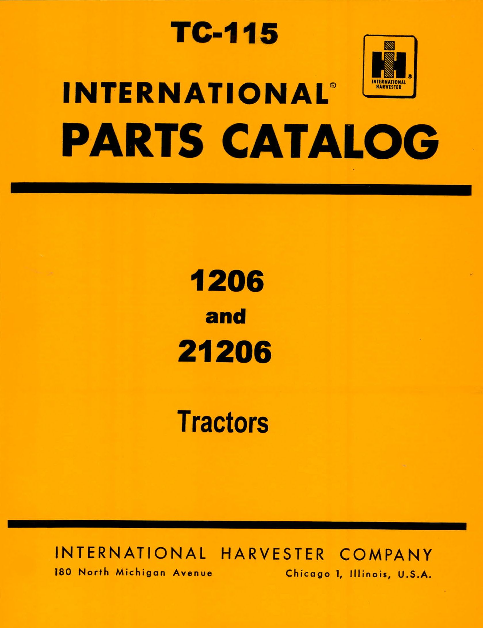 BB-TC-115 Binder Books IH MANUALS & DECALS