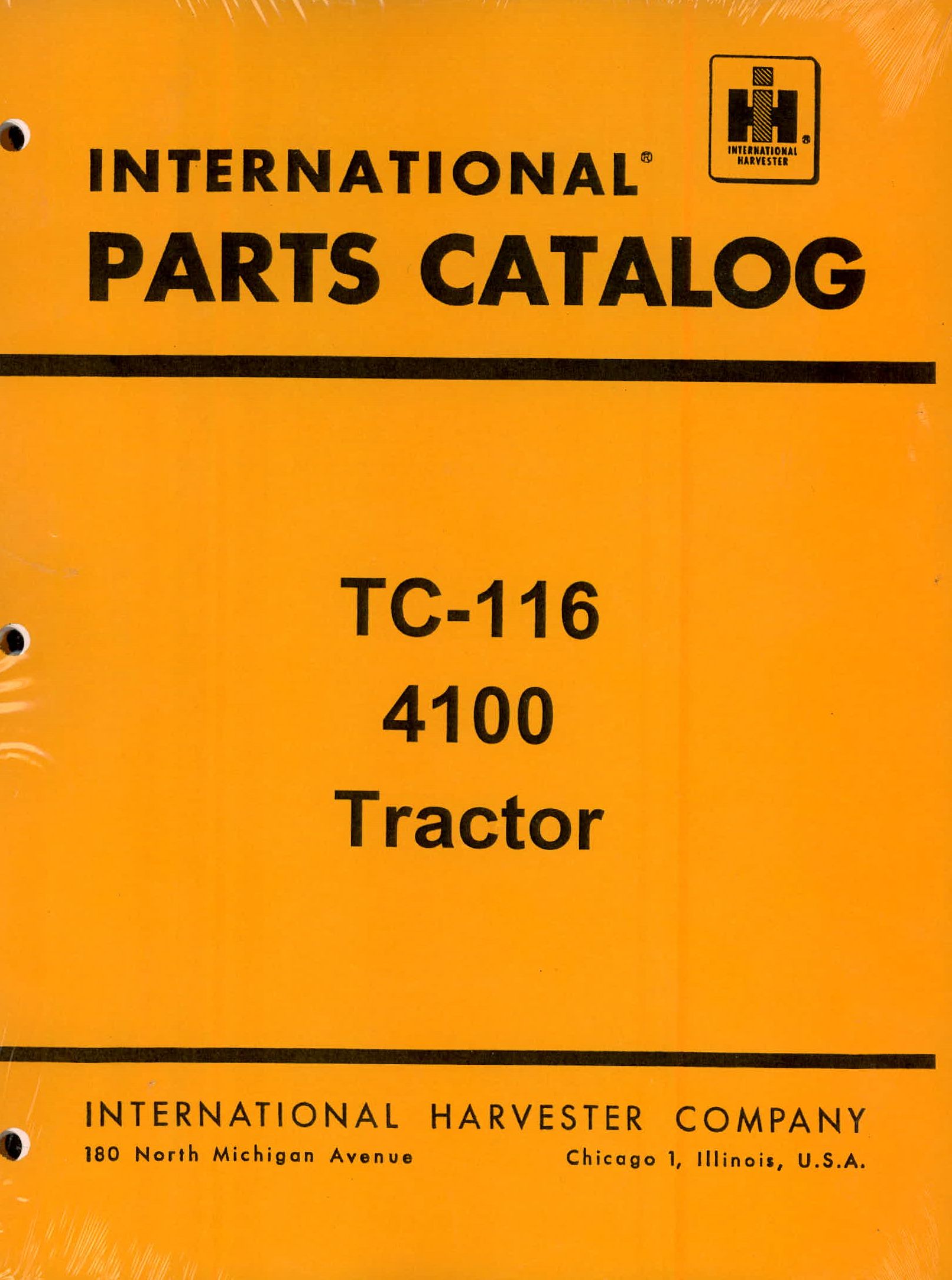 BB-TC-116 Binder Books IH MANUALS & DECALS