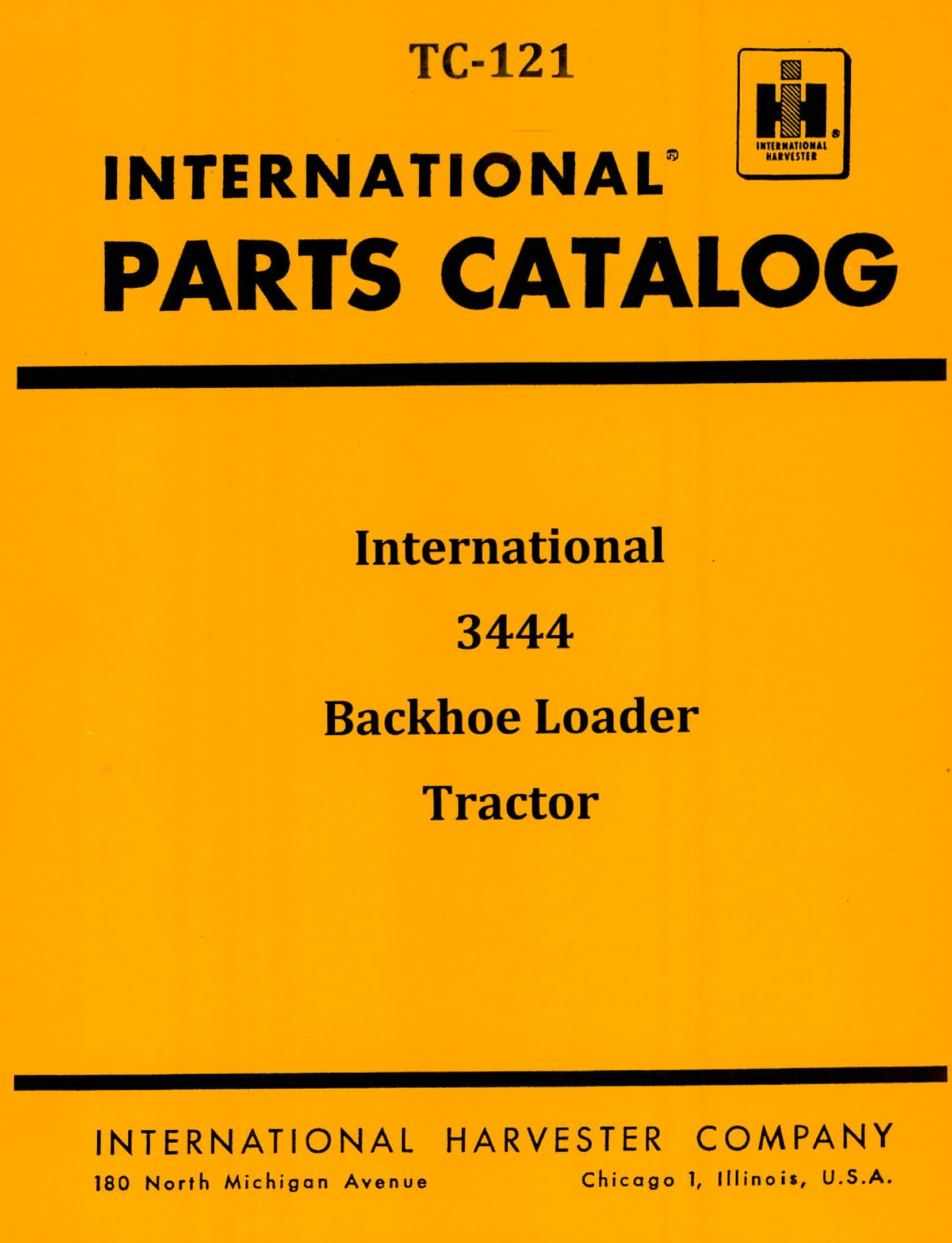 BB-TC-121 Binder Books IH MANUALS & DECALS