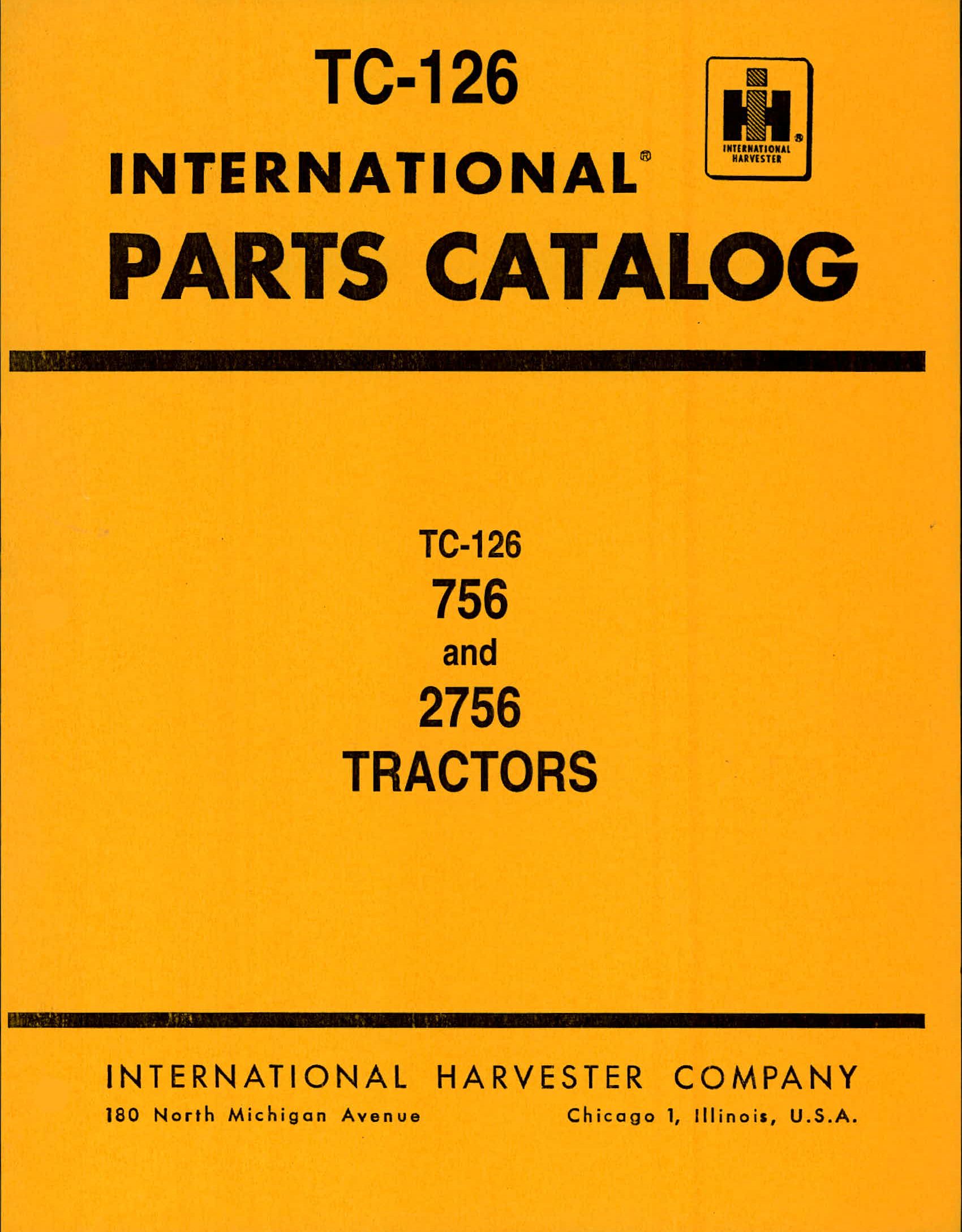 BB-TC-126 Binder Books IH MANUALS & DECALS
