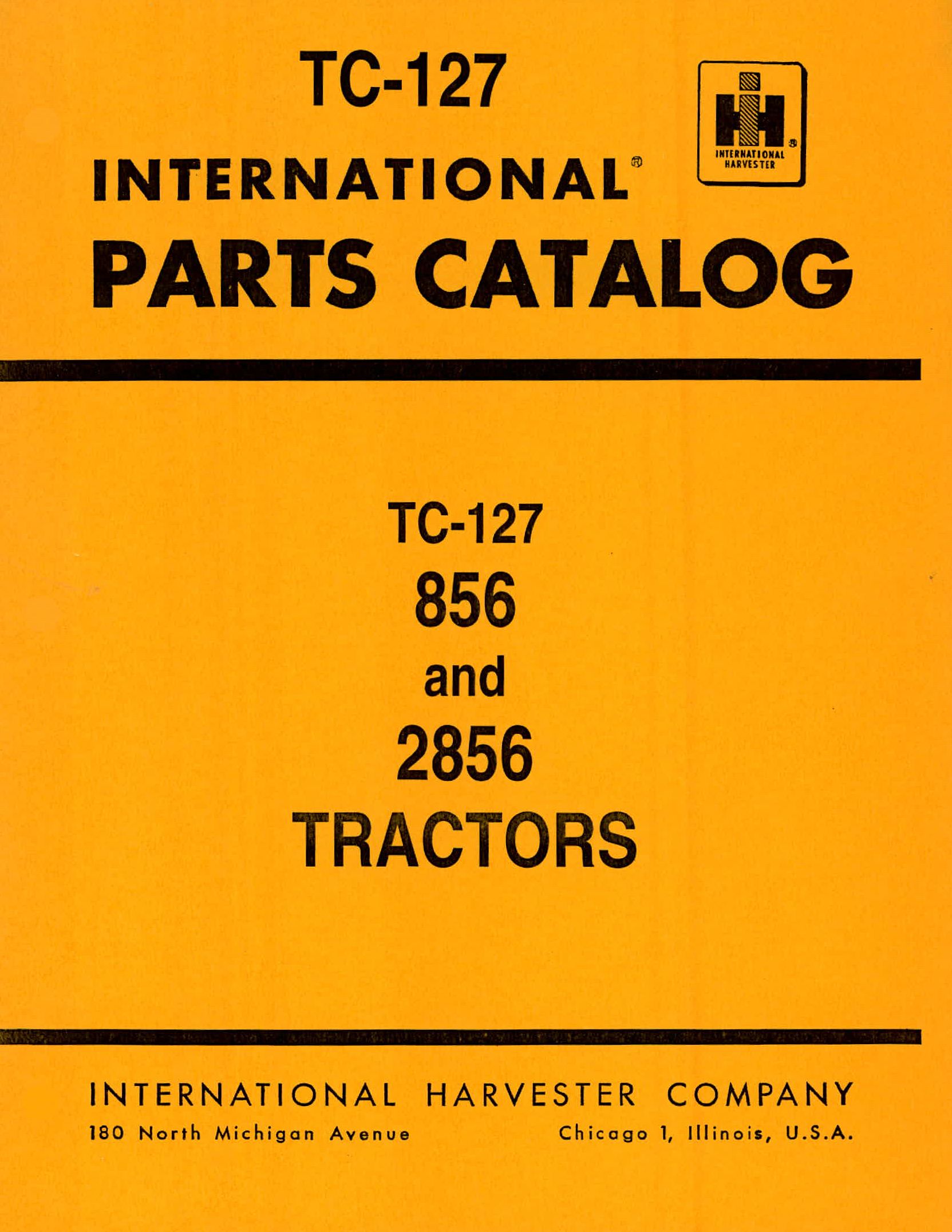 BB-TC-127 Binder Books IH MANUALS & DECALS