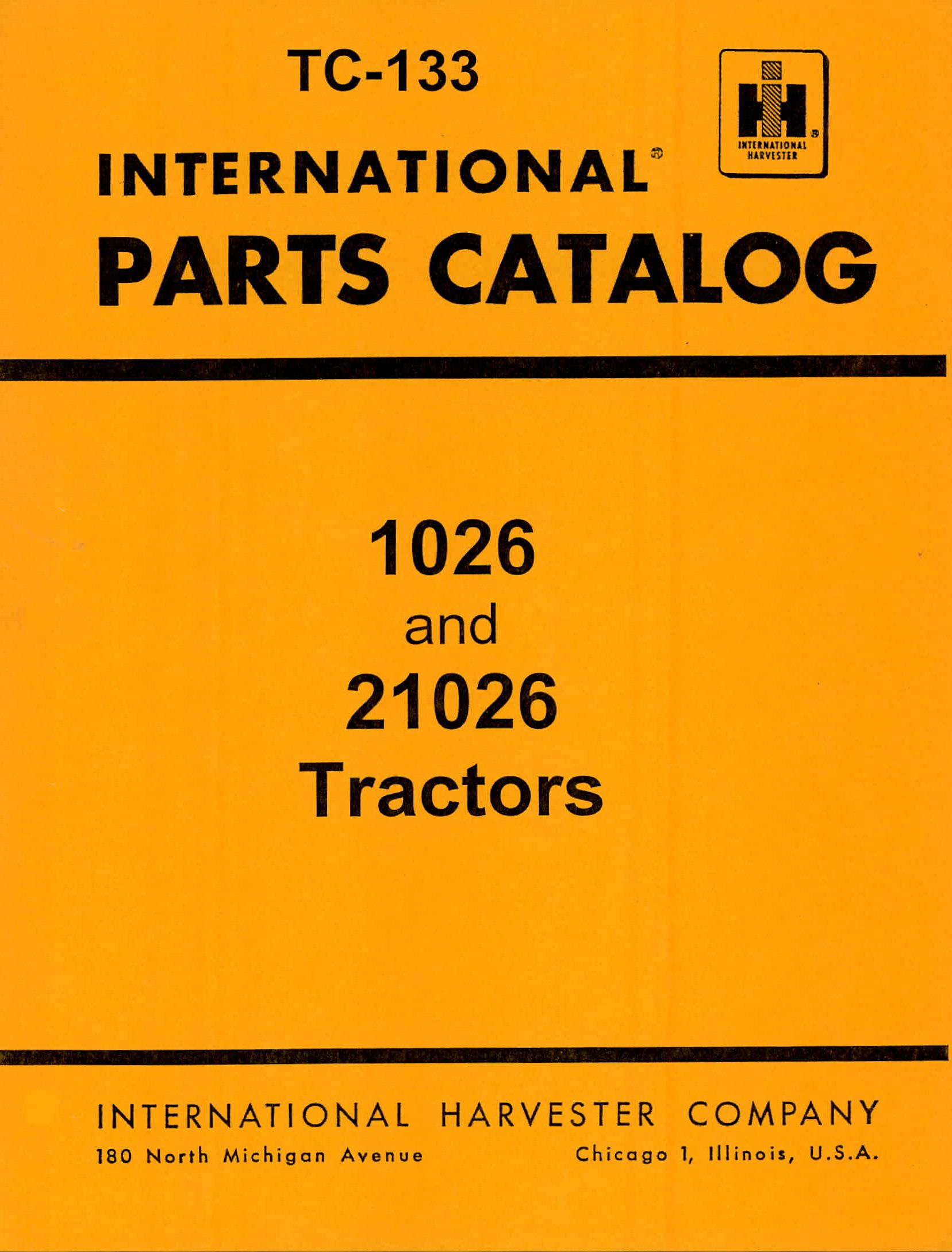 BB-TC-133 Binder Books IH MANUALS & DECALS